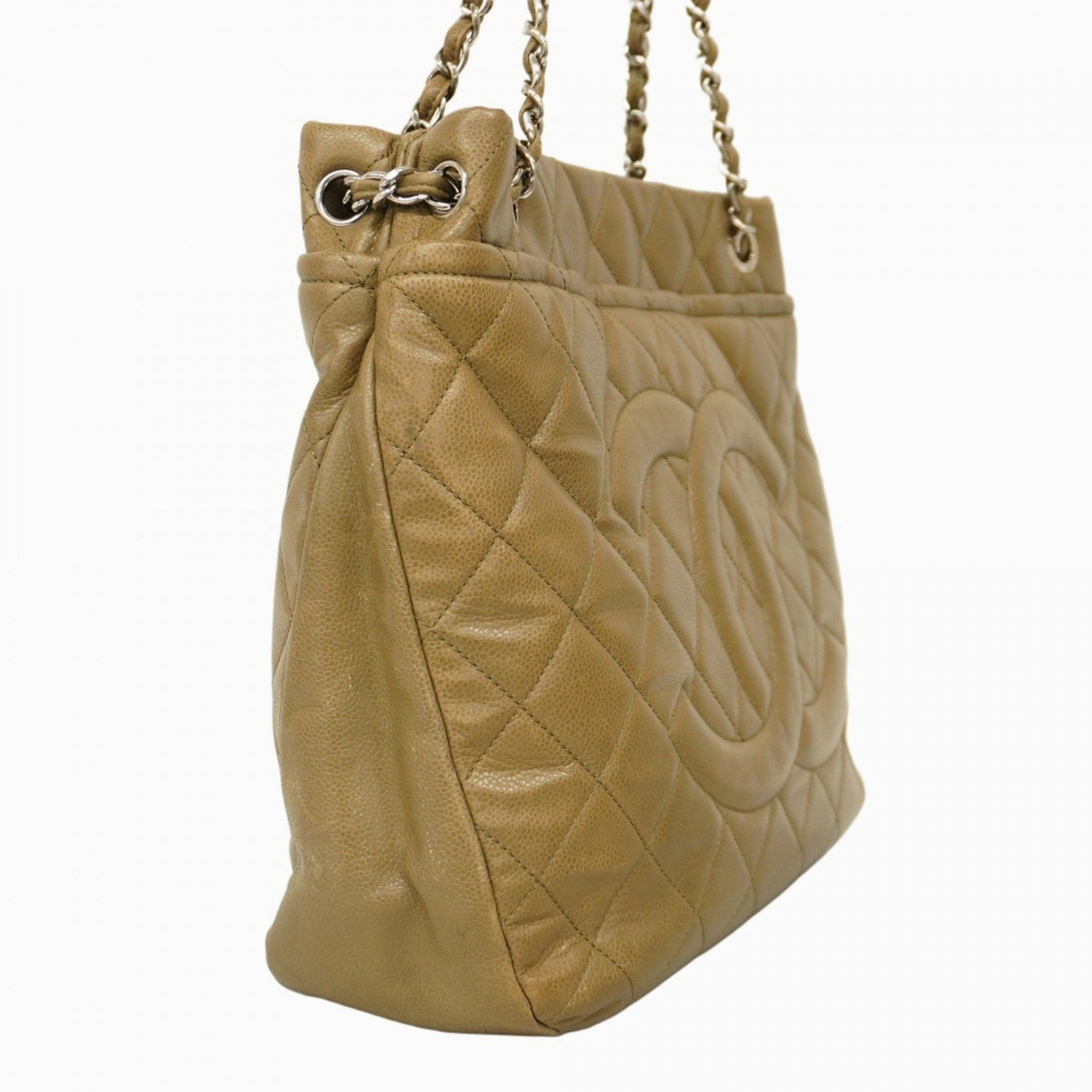 Chanel Grained Calfskin Tote Bag (Pre-Owned)
