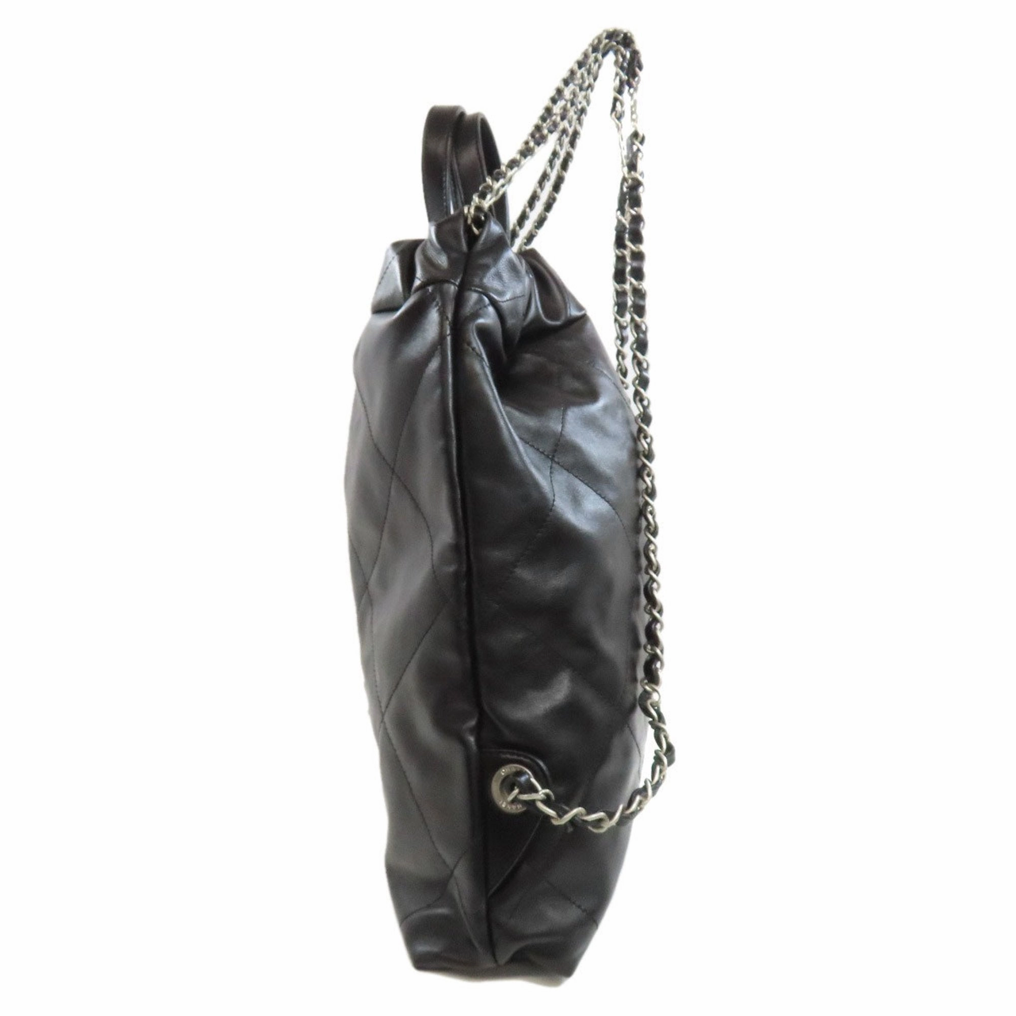 Chanel Leather Backpack (Pre-Owned)