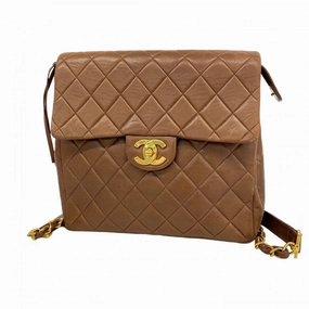 Chanel Leather Backpack (Pre-Owned)
