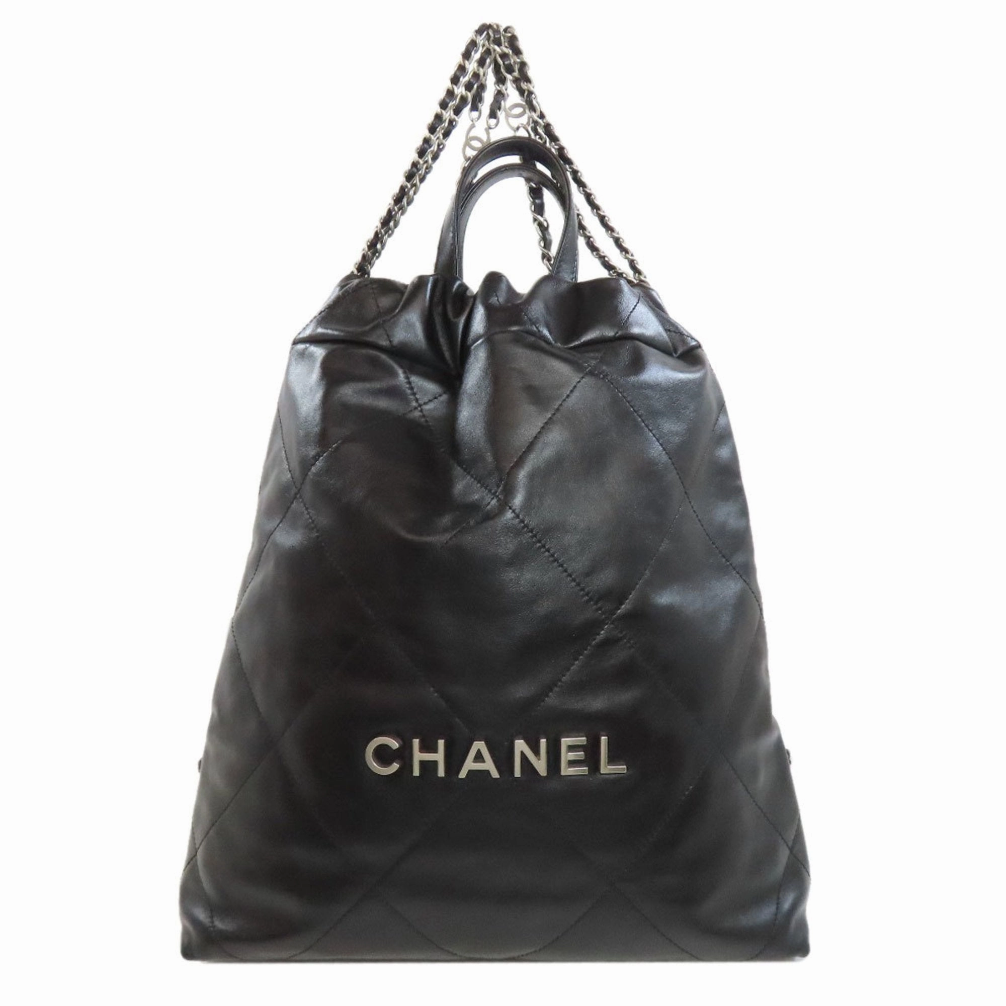 Chanel Leather Backpack (Pre-Owned)