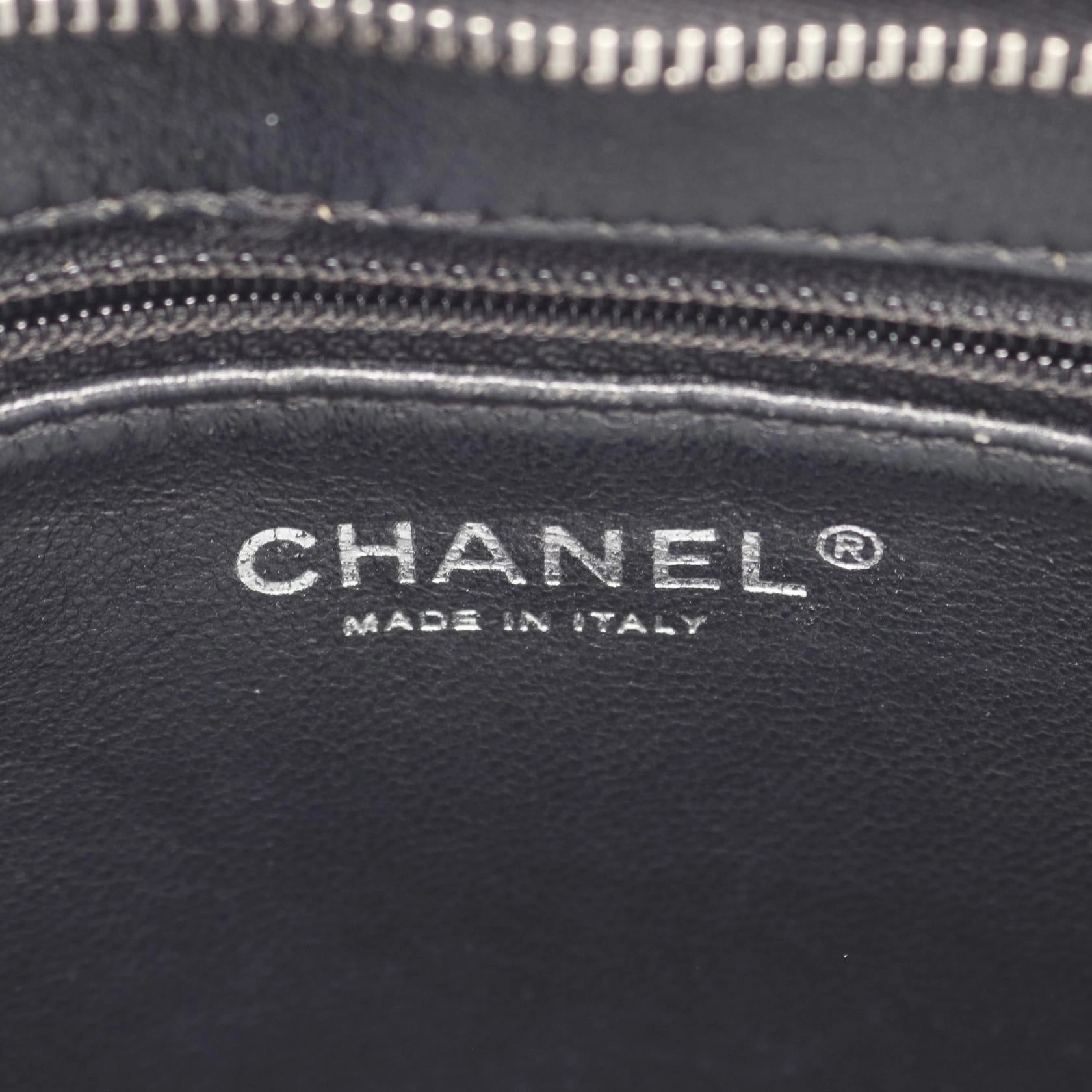 Chanel Leather Grain Calfskin Tote Bag