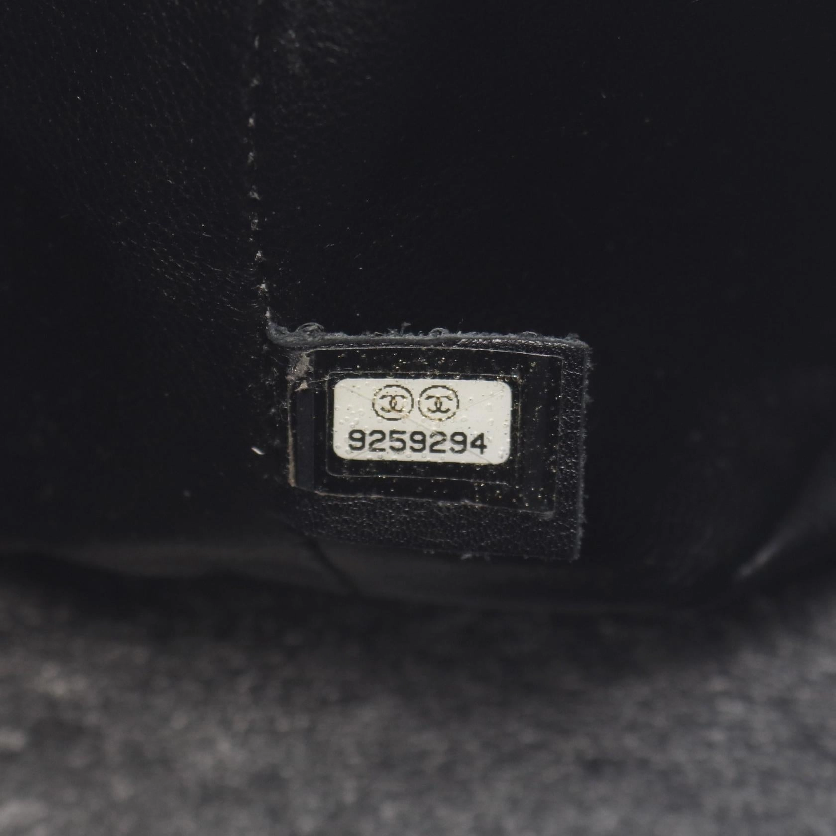 Chanel Leather Grain Calfskin Tote Bag