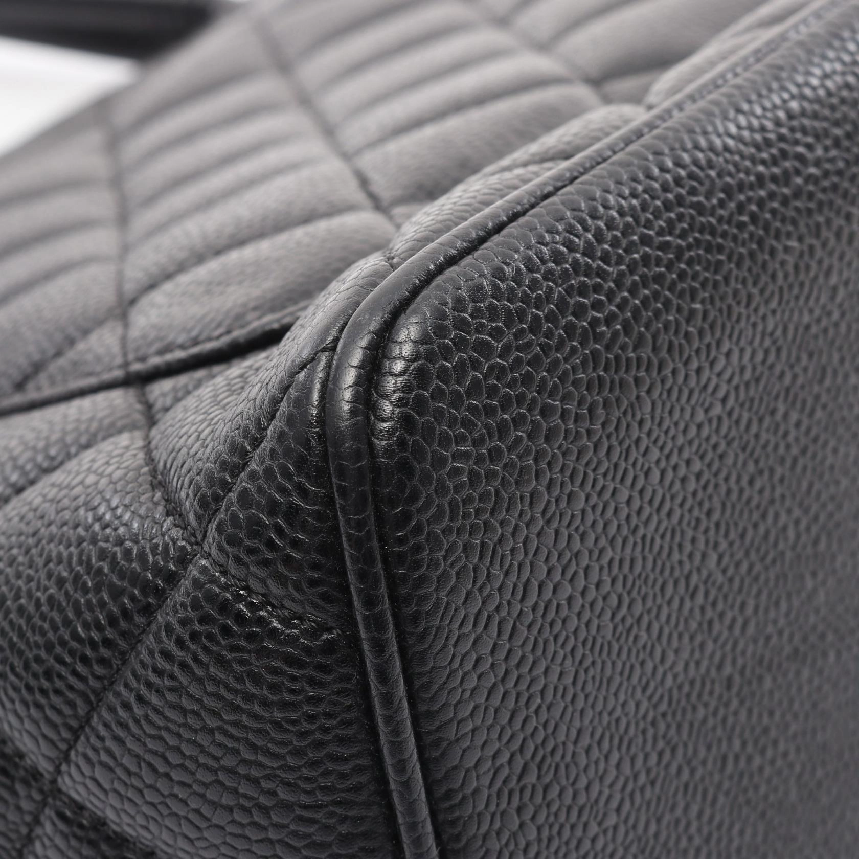 Chanel Leather Grain Calfskin Tote Bag