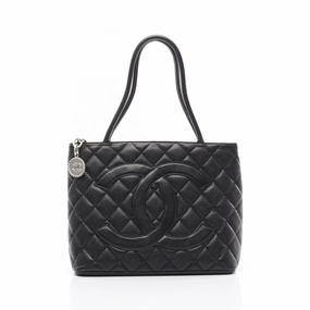 Chanel Leather Grain Calfskin Tote Bag