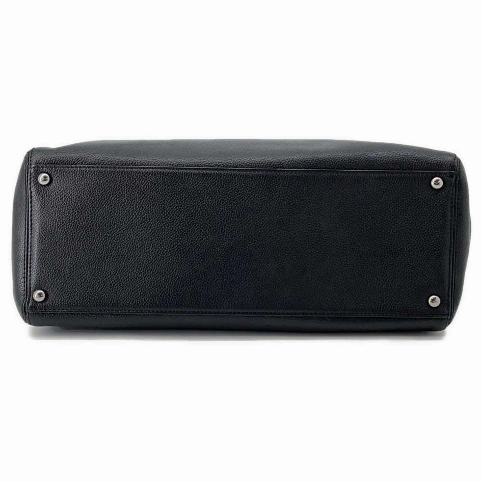 Chanel Leather Pouch Tote Bag (Pre-Owned)