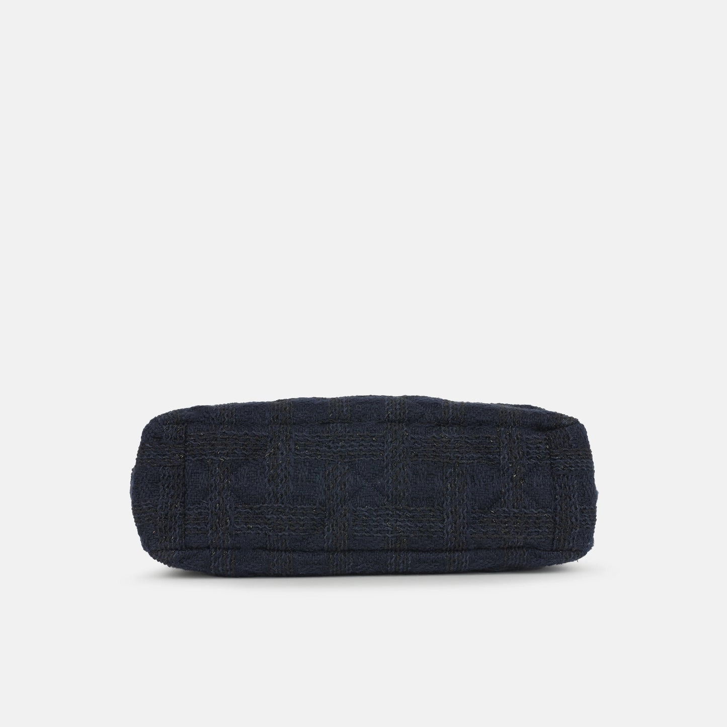 Chanel Maxi 19 Flap Bag Navy Tweed MHW
