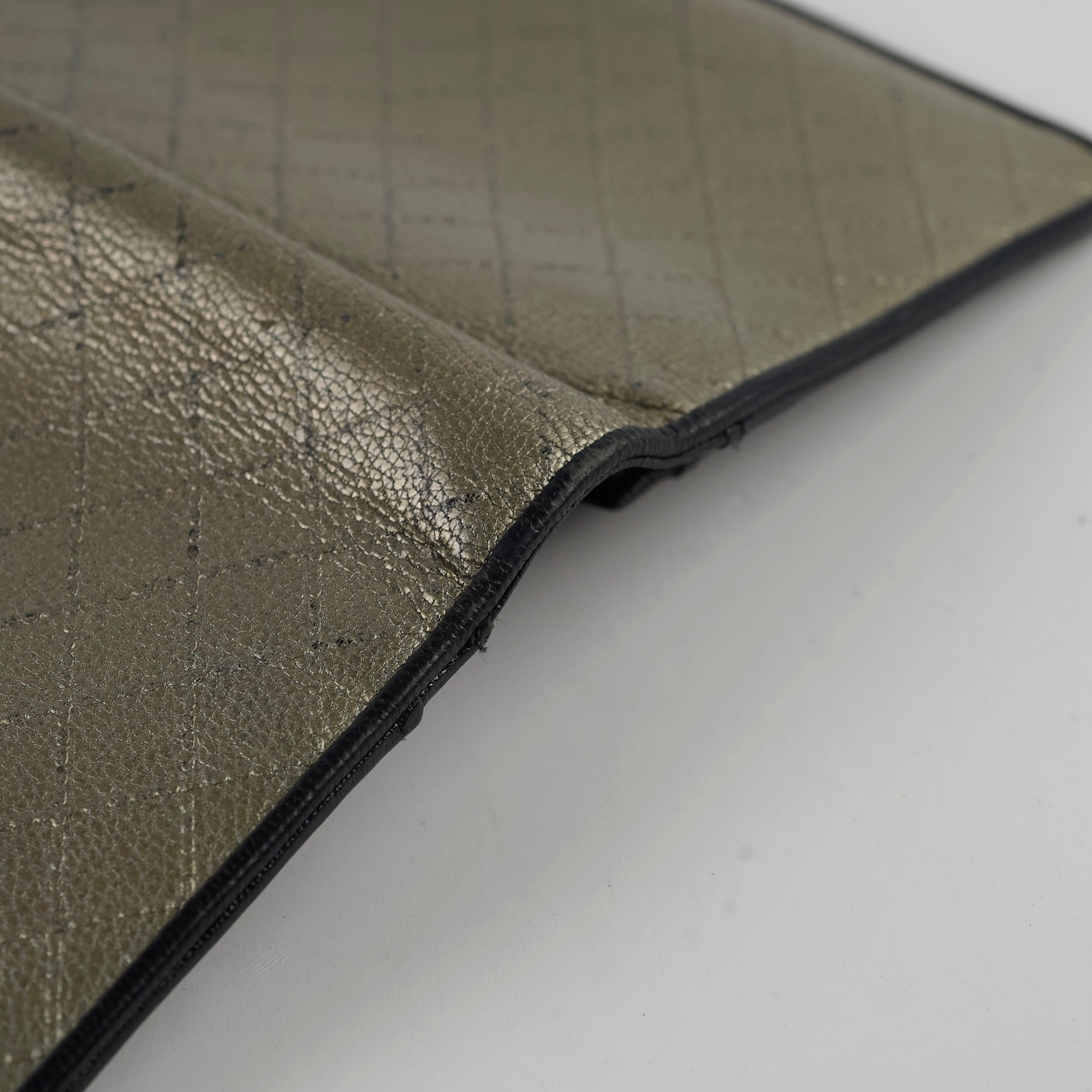 Chanel Metallic Long Wallet