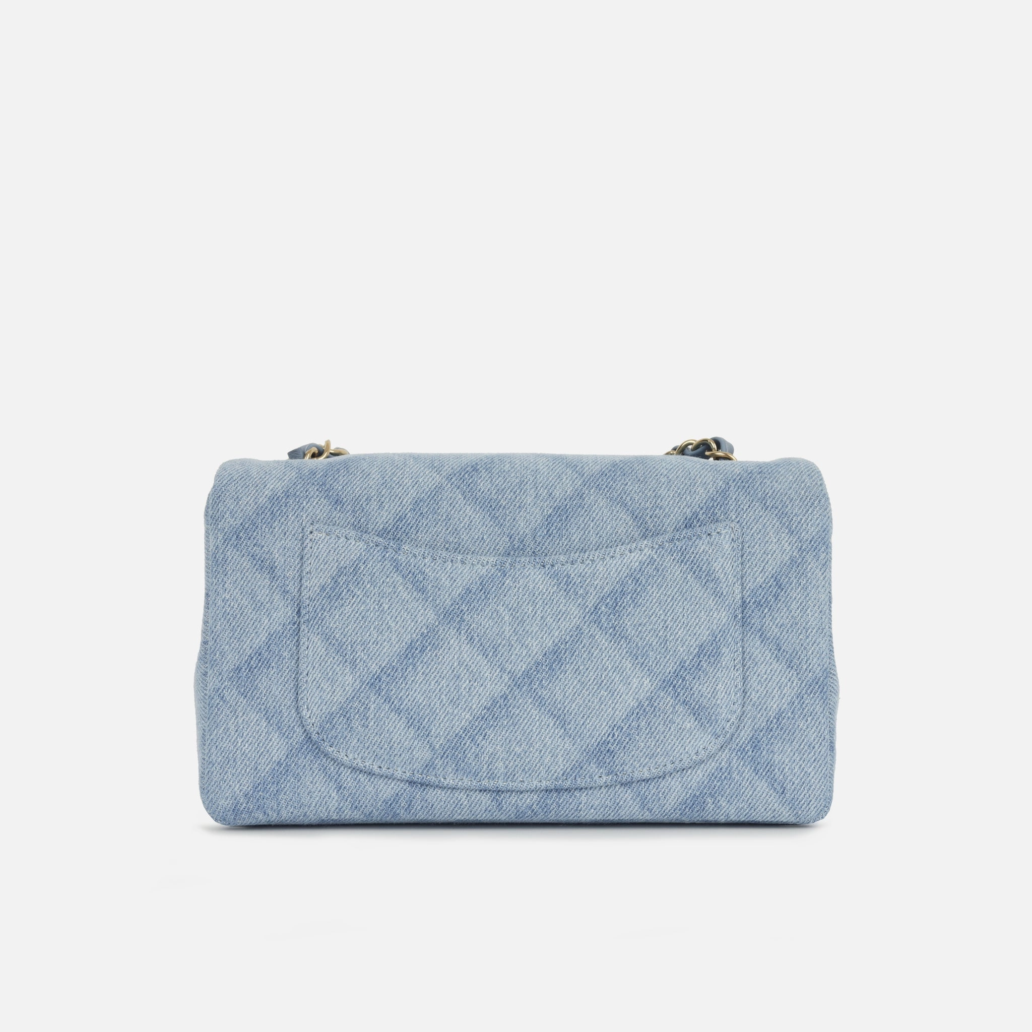Chanel Mini Rectangular - Light Denim