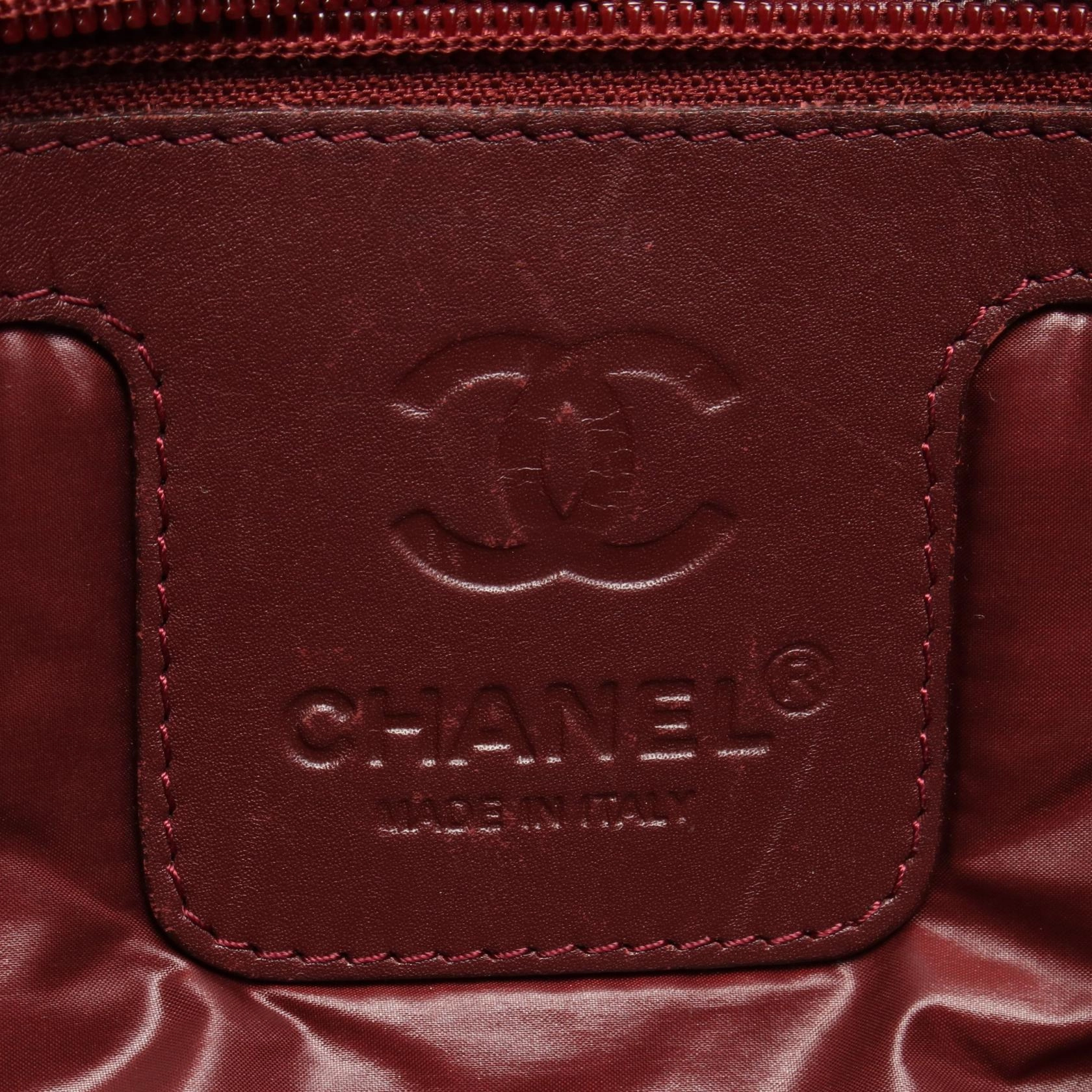 Chanel Nylon Leather Coco Cocoon Small Tote Bag