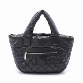 Chanel Nylon Leather Coco Cocoon Small Tote Bag