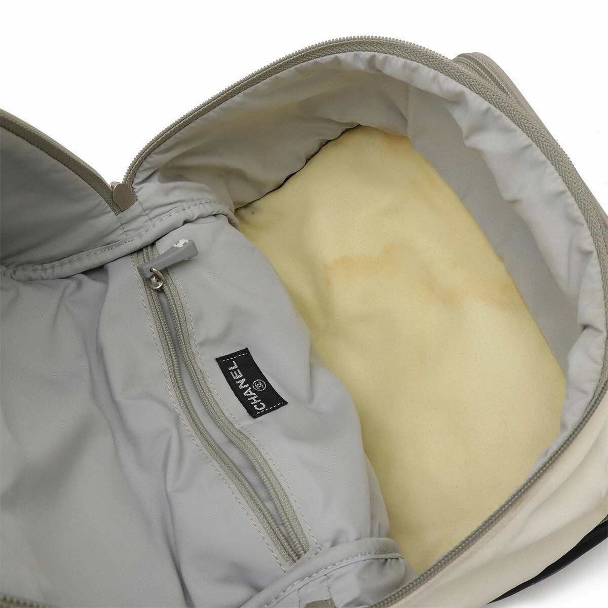 Chanel Nylon Rubber Leather Backpack