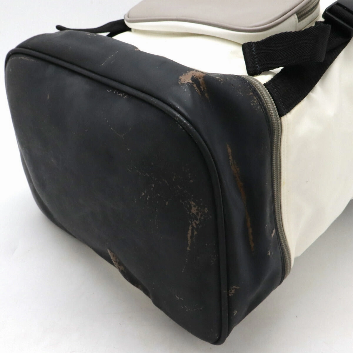 Chanel Nylon Rubber Leather Backpack