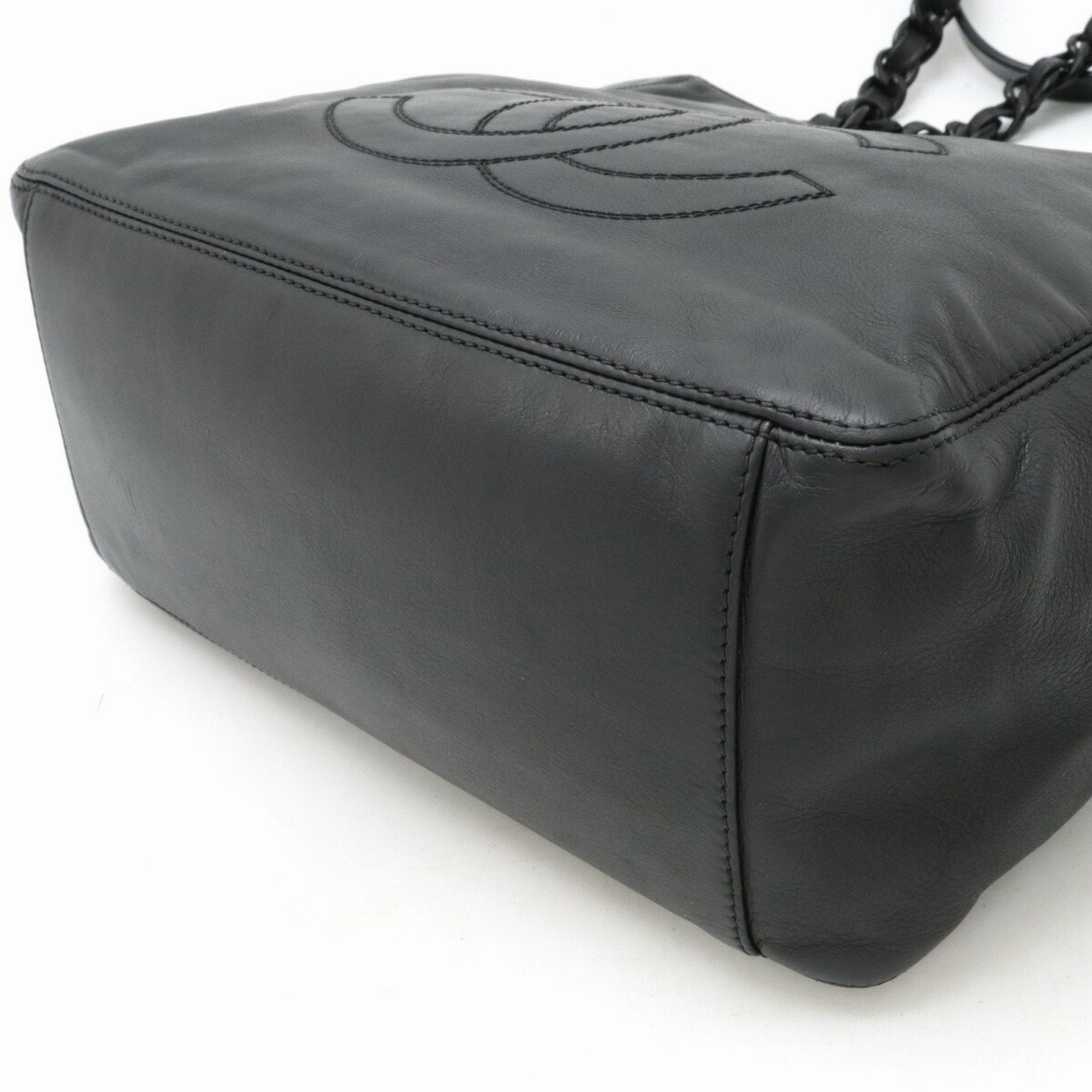 Chanel Plastic Leather Tote Bag (Pre-Owned)