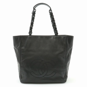 Chanel Plastic Leather Tote Bag (Pre-Owned)