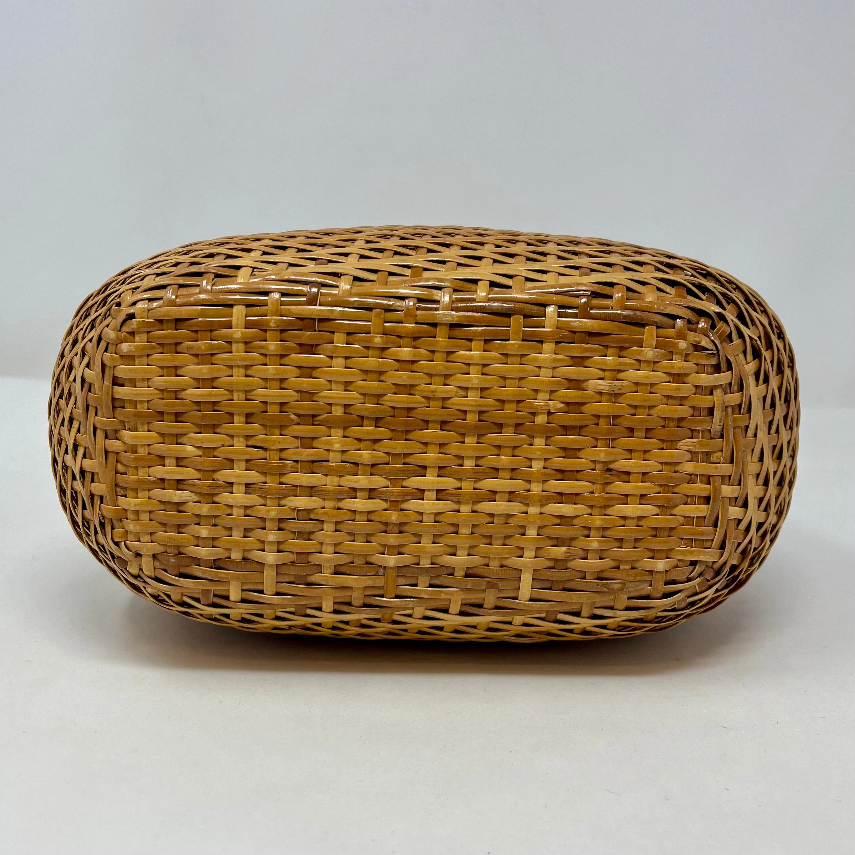 Chanel Rattan Wicker Shoulder Bag