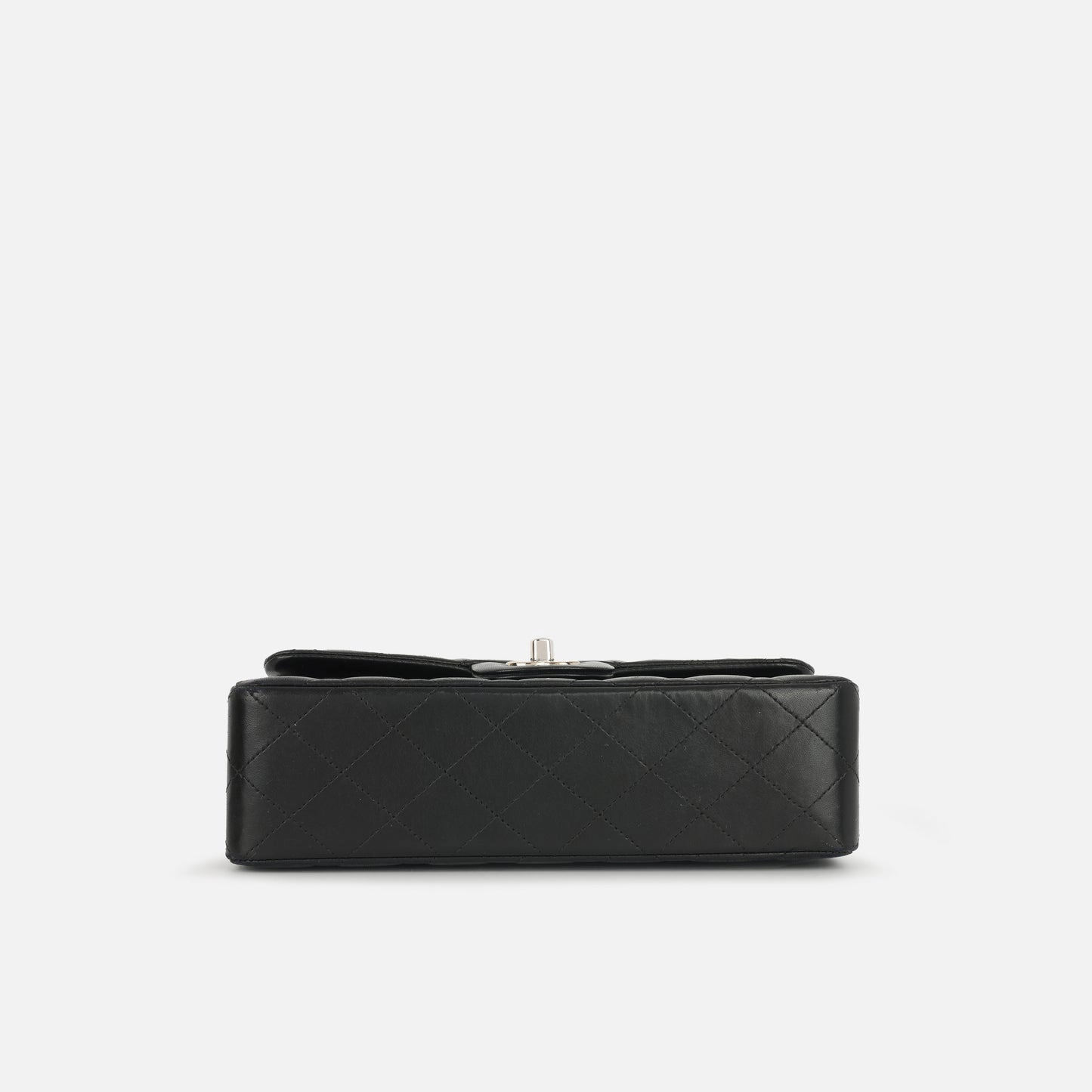 Chanel Small Classic Flap Bag Black Lambskin SHW 2012