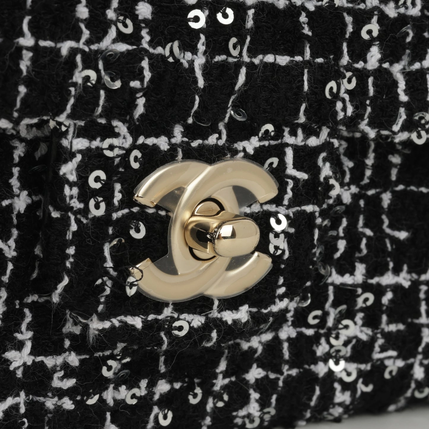 Chanel Top Handle Mini Flap - Mixed Tweed