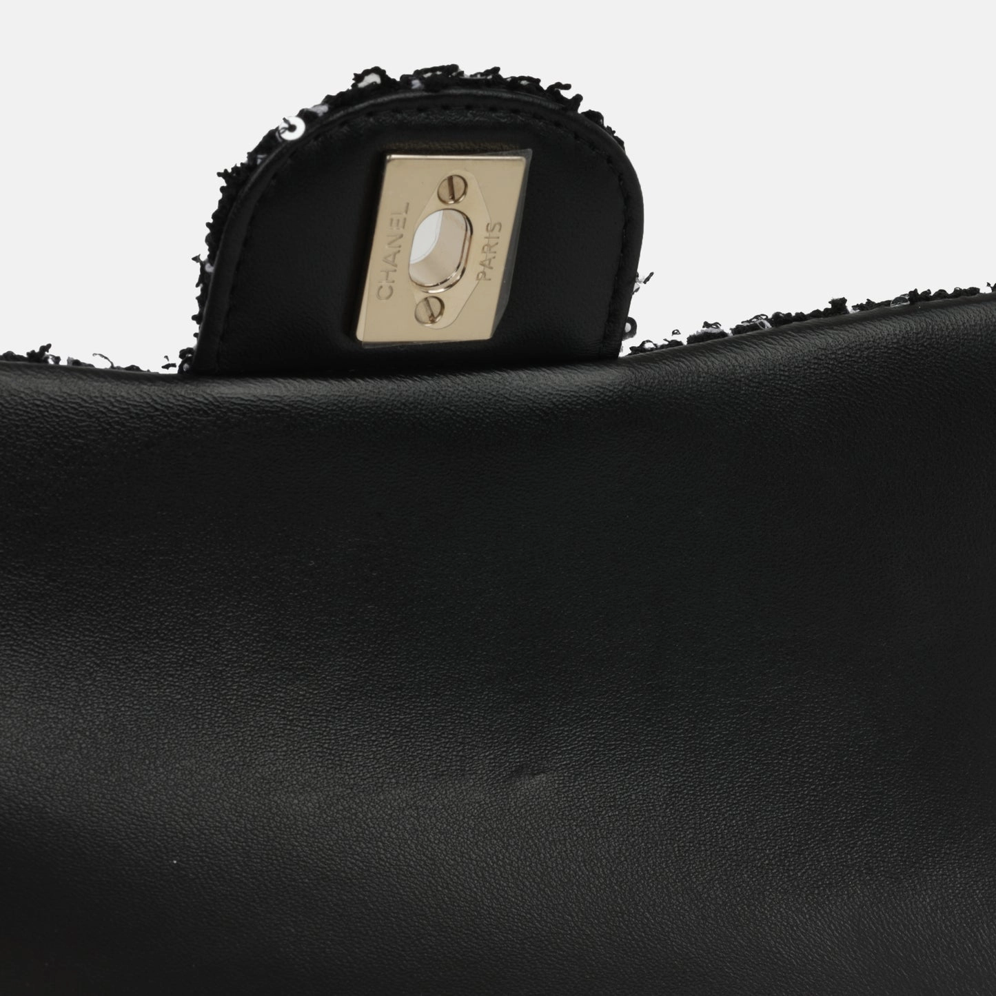 Chanel Top Handle Mini Flap - Mixed Tweed