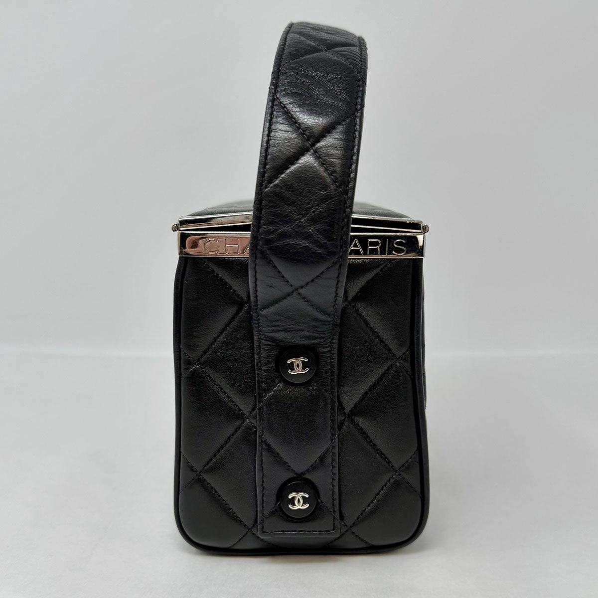 Chanel Vintage Quilted Box Vanity Bag