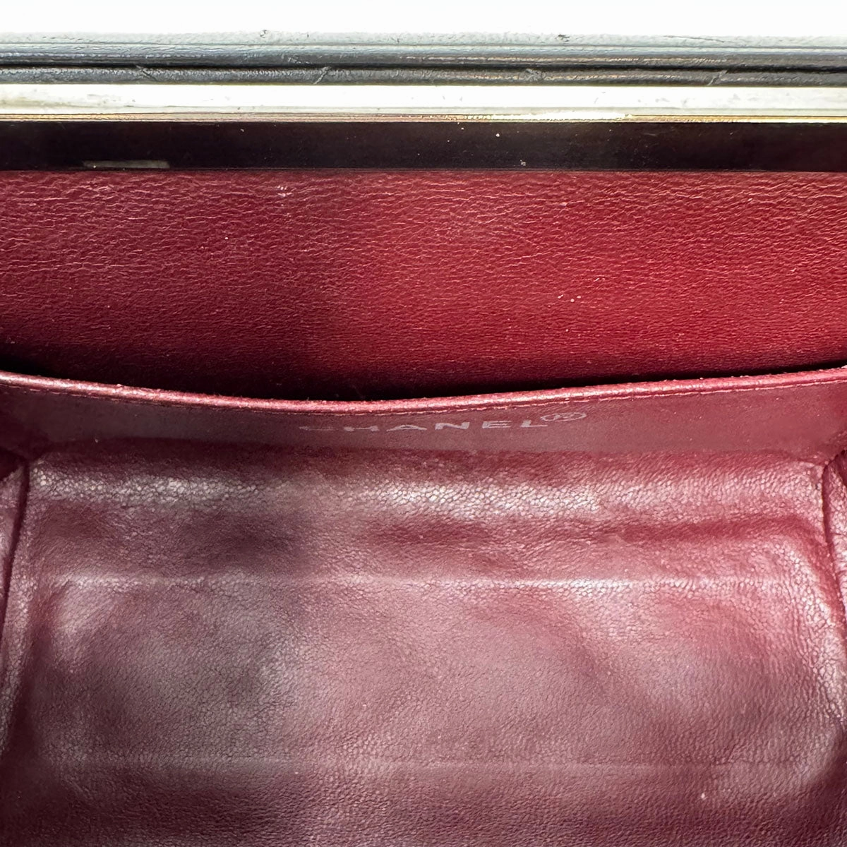 Chanel Vintage Quilted Box Vanity Bag