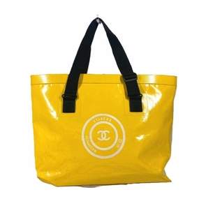 Chanel Vinyl Shoulder Bag Tote Bag (Pre-Owned)