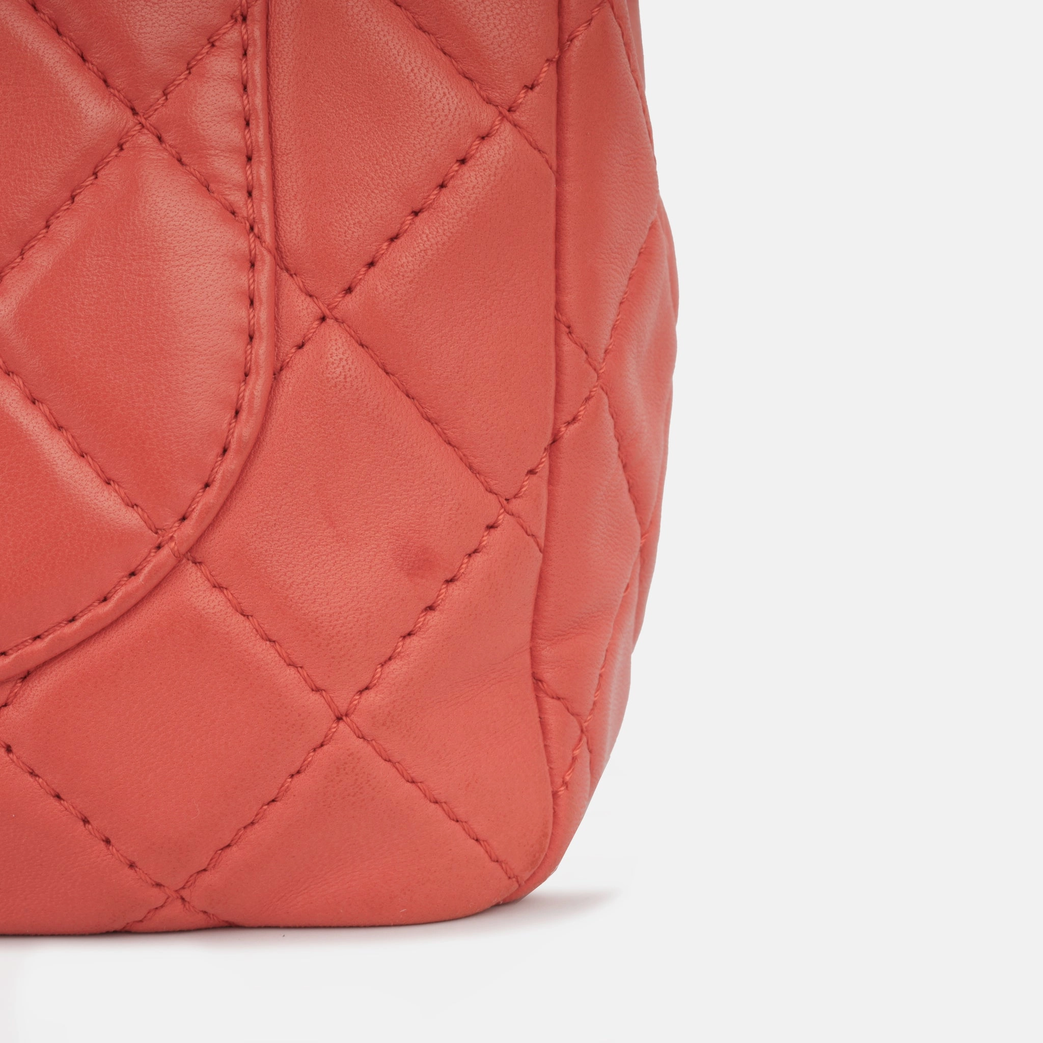 Chanel XL Maxi Flap - Coral