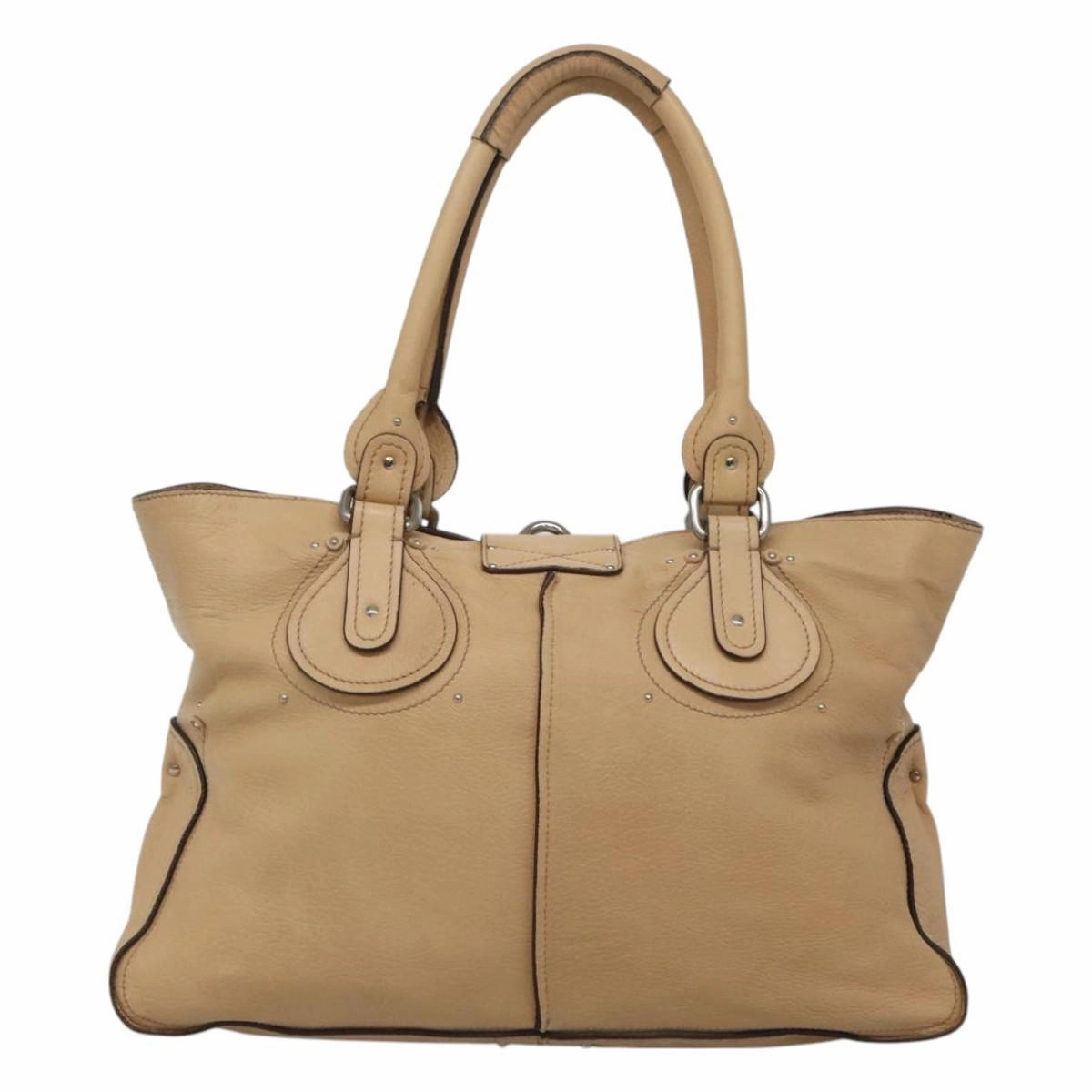 Chlo Paddington Leather Tote Bag (Pre-Owned)
