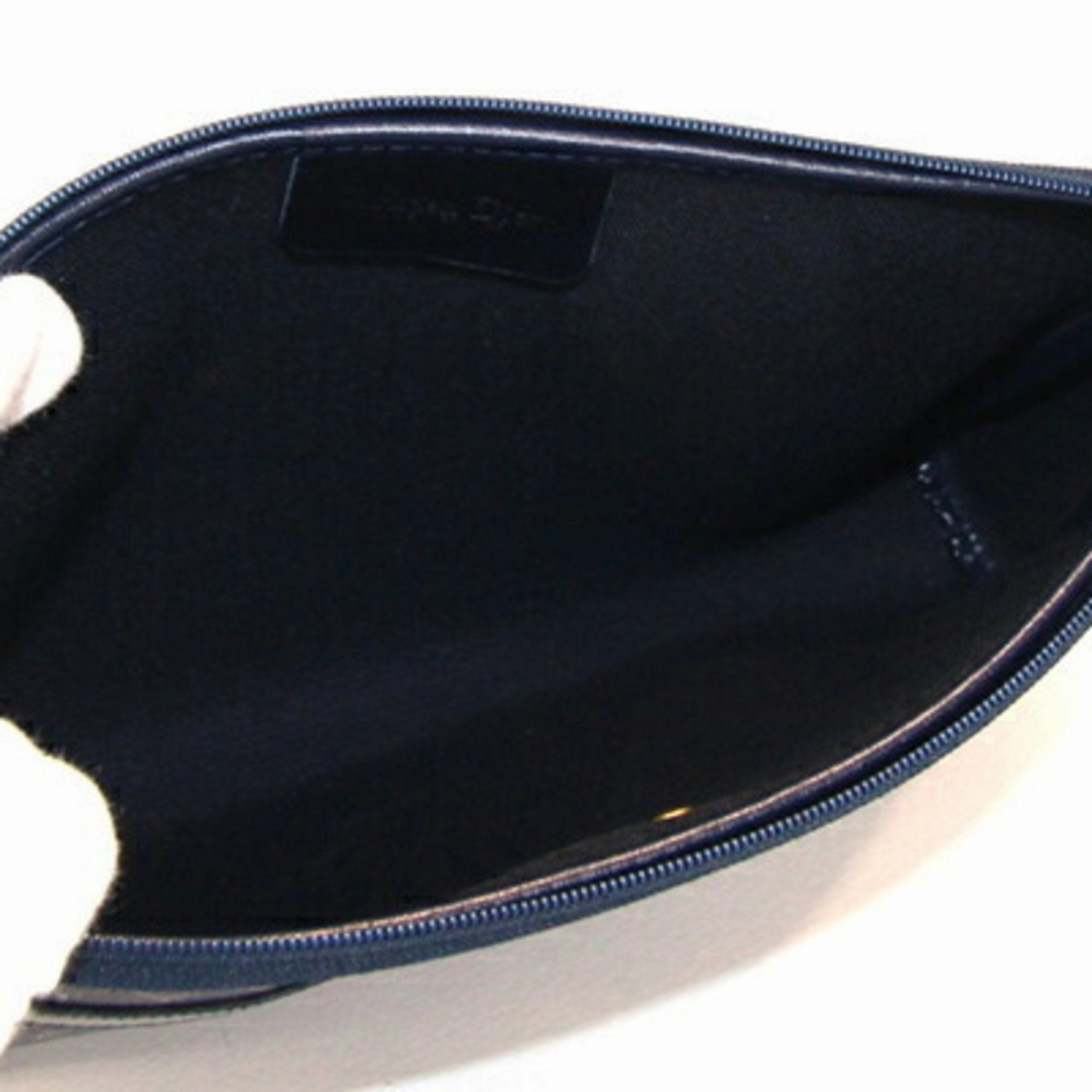 Christian Dior Pvc Leather Clutch Bag (Pre-Owned)