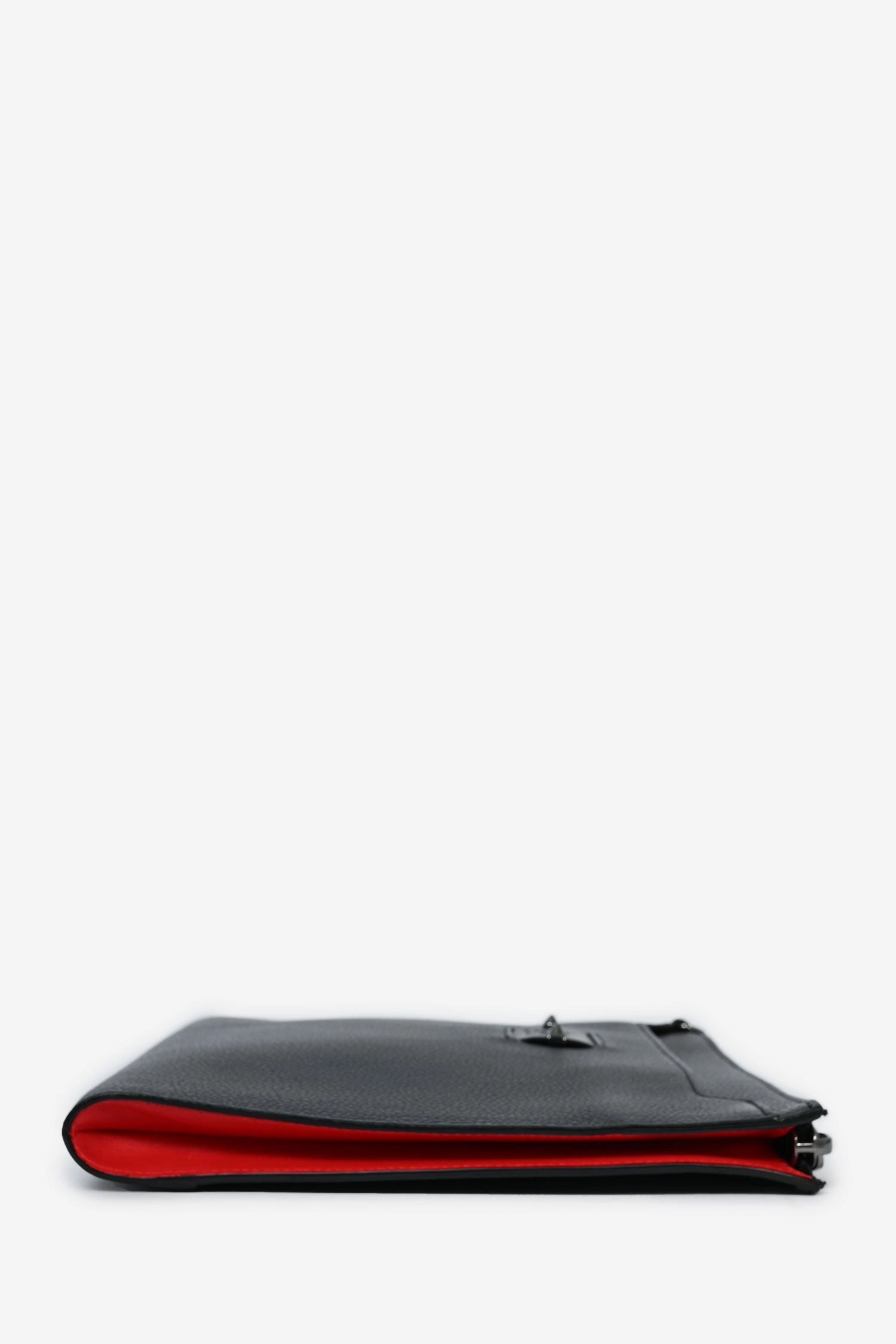 Christian Louboutin Black Leather Crossbody Mens