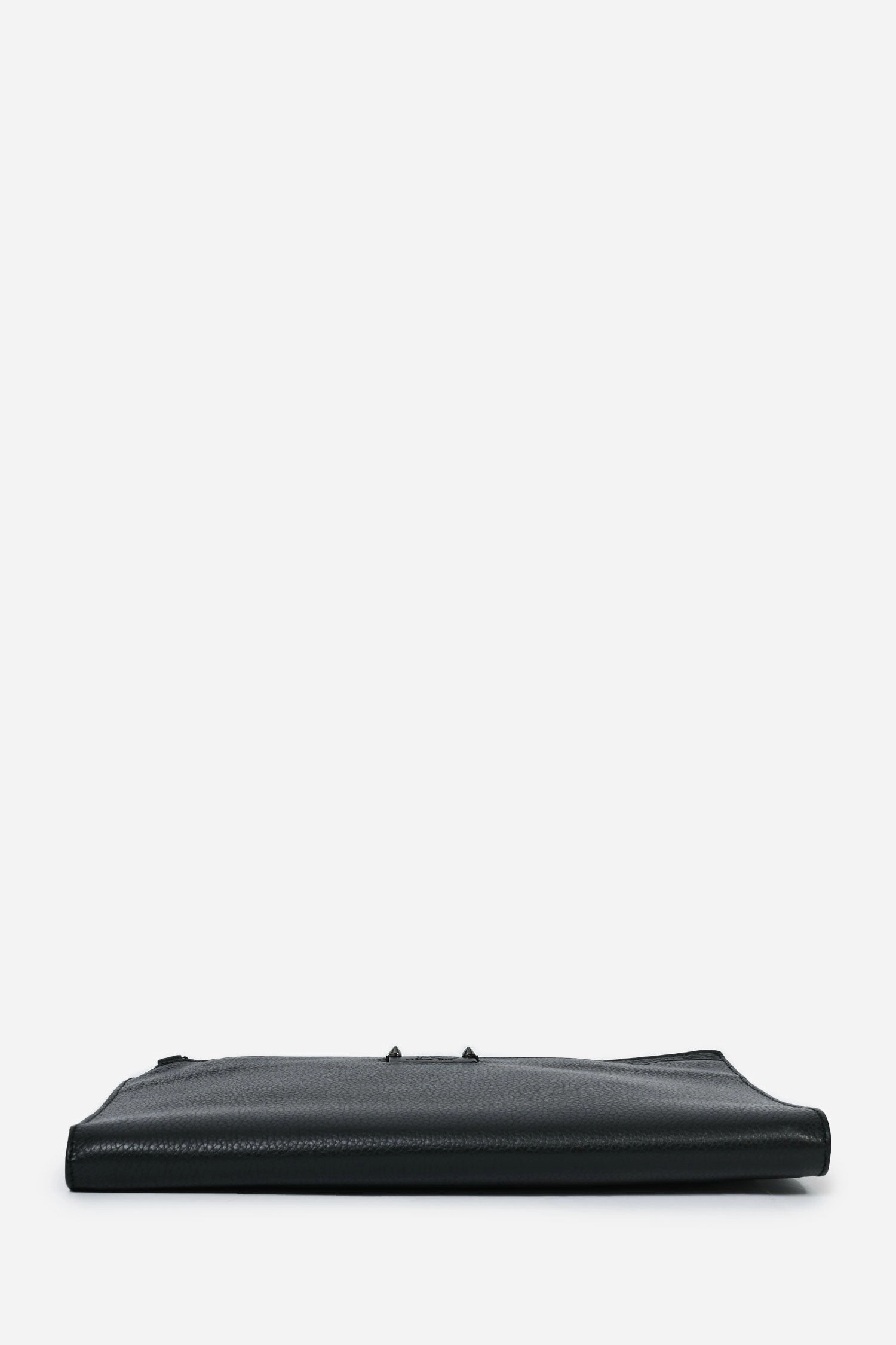 Christian Louboutin Black Leather Crossbody Mens