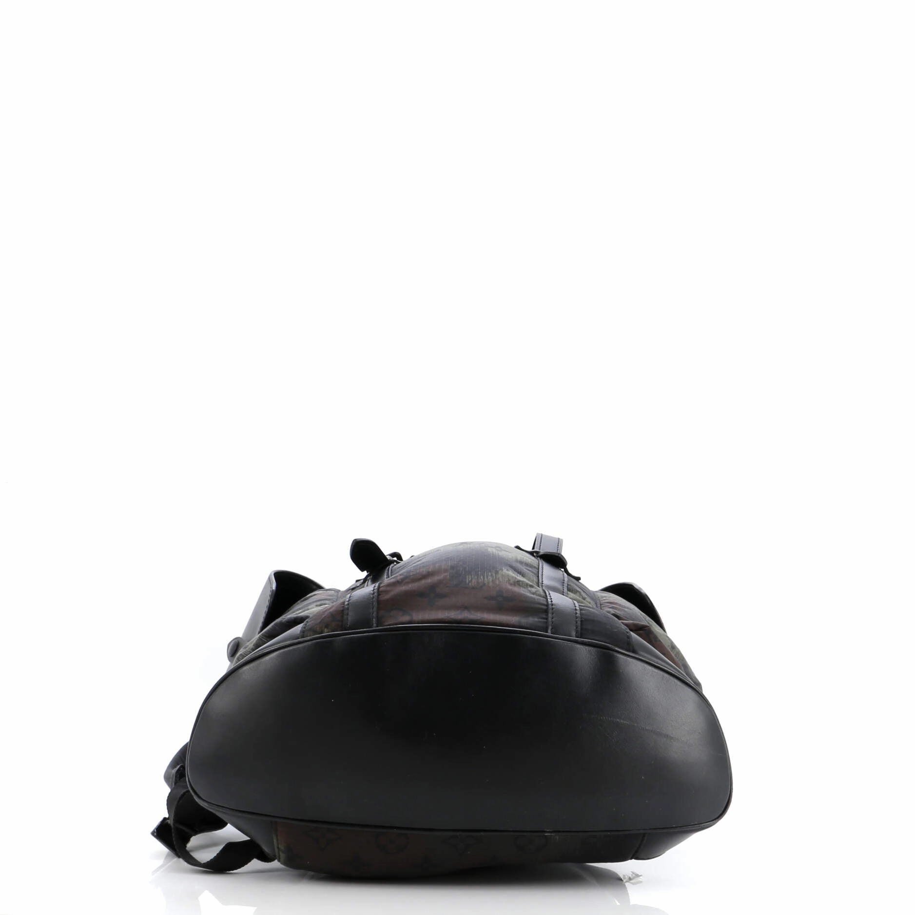 Christopher Backpack Limited Edition Camouflage Monogram Nylon with Leather PM