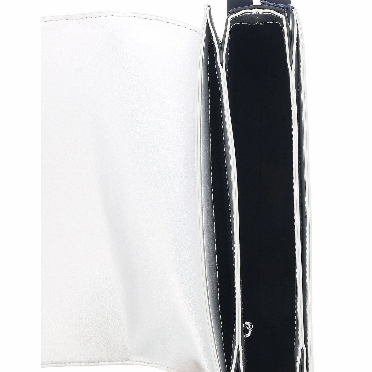 Class Roberto Cavalli Milano Rmx 00 Silver/Black Large Shoulder Bag for womens