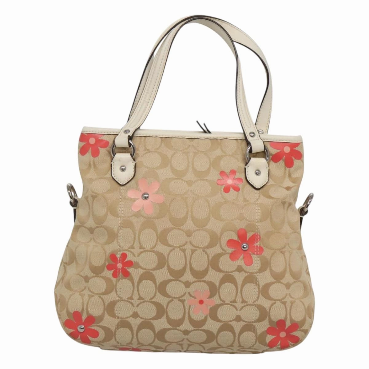 Coach Canvas Tote Bag (Pre-Owned)