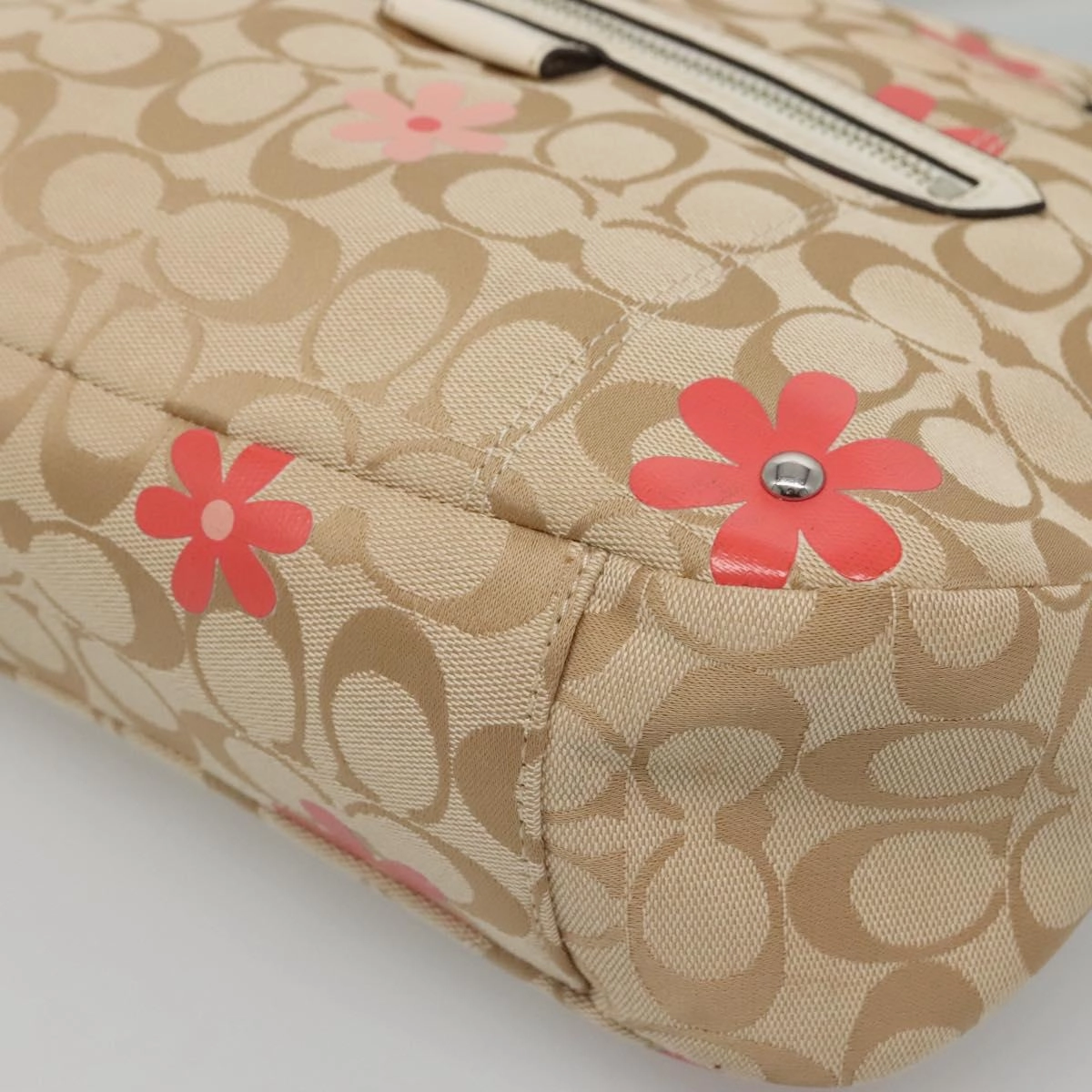 Coach Canvas Tote Bag (Pre-Owned)