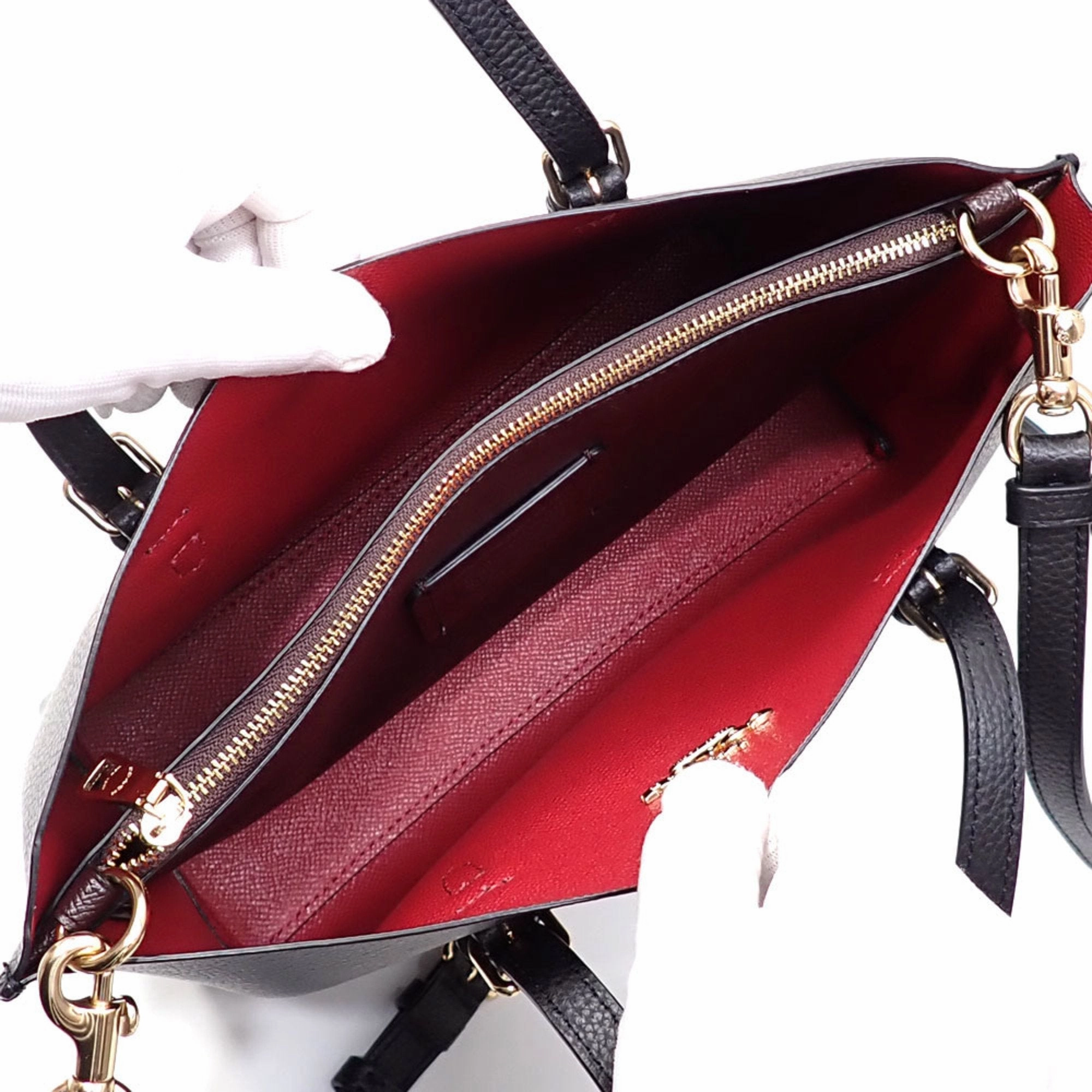 Coach  Color Leather Tote Bag (Pre-Owned)