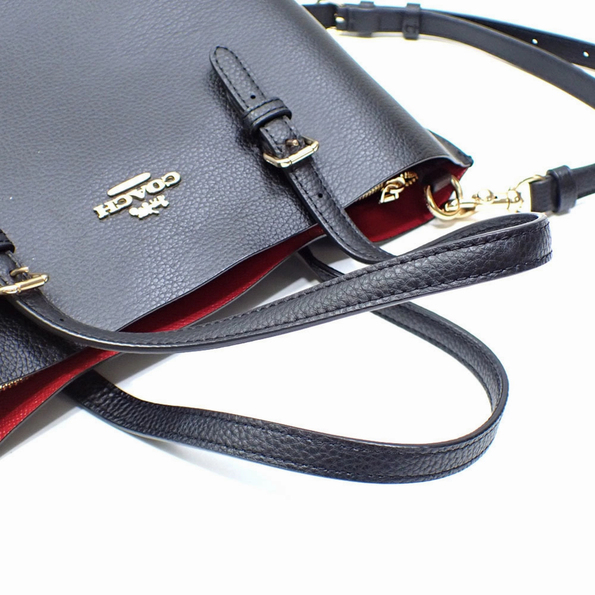 Coach  Color Leather Tote Bag (Pre-Owned)