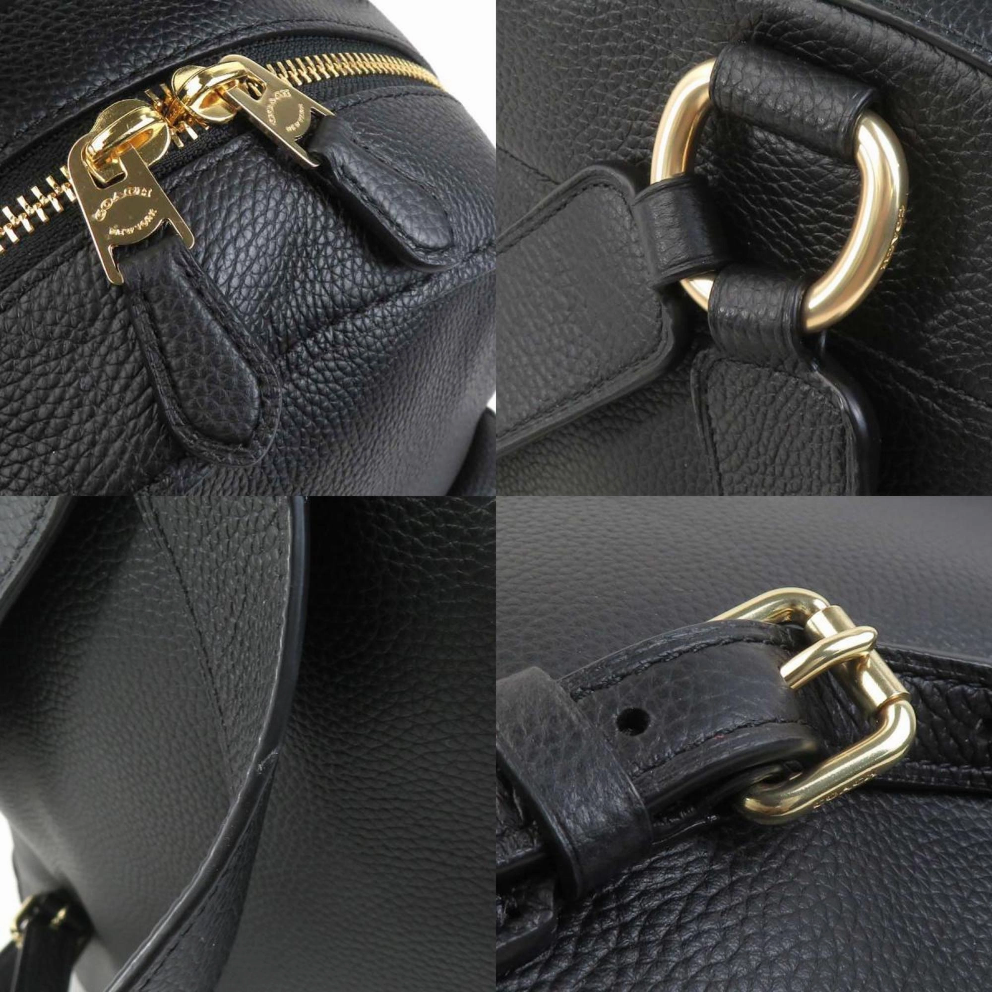 Coach Leather Backpack (Pre-Owned)