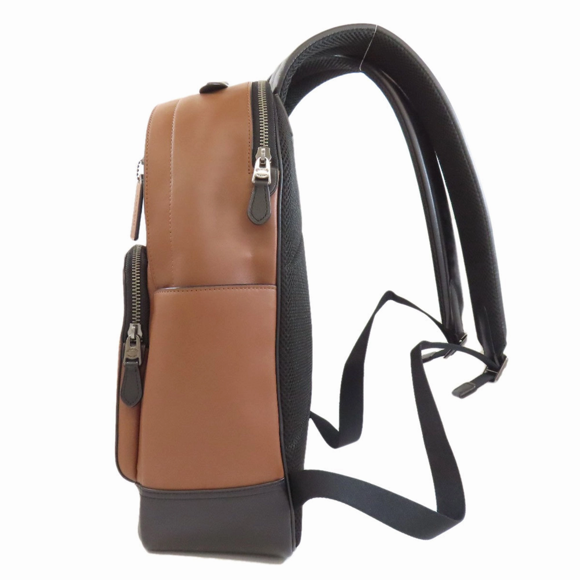 Coach  Leather Backpack (Pre-Owned)