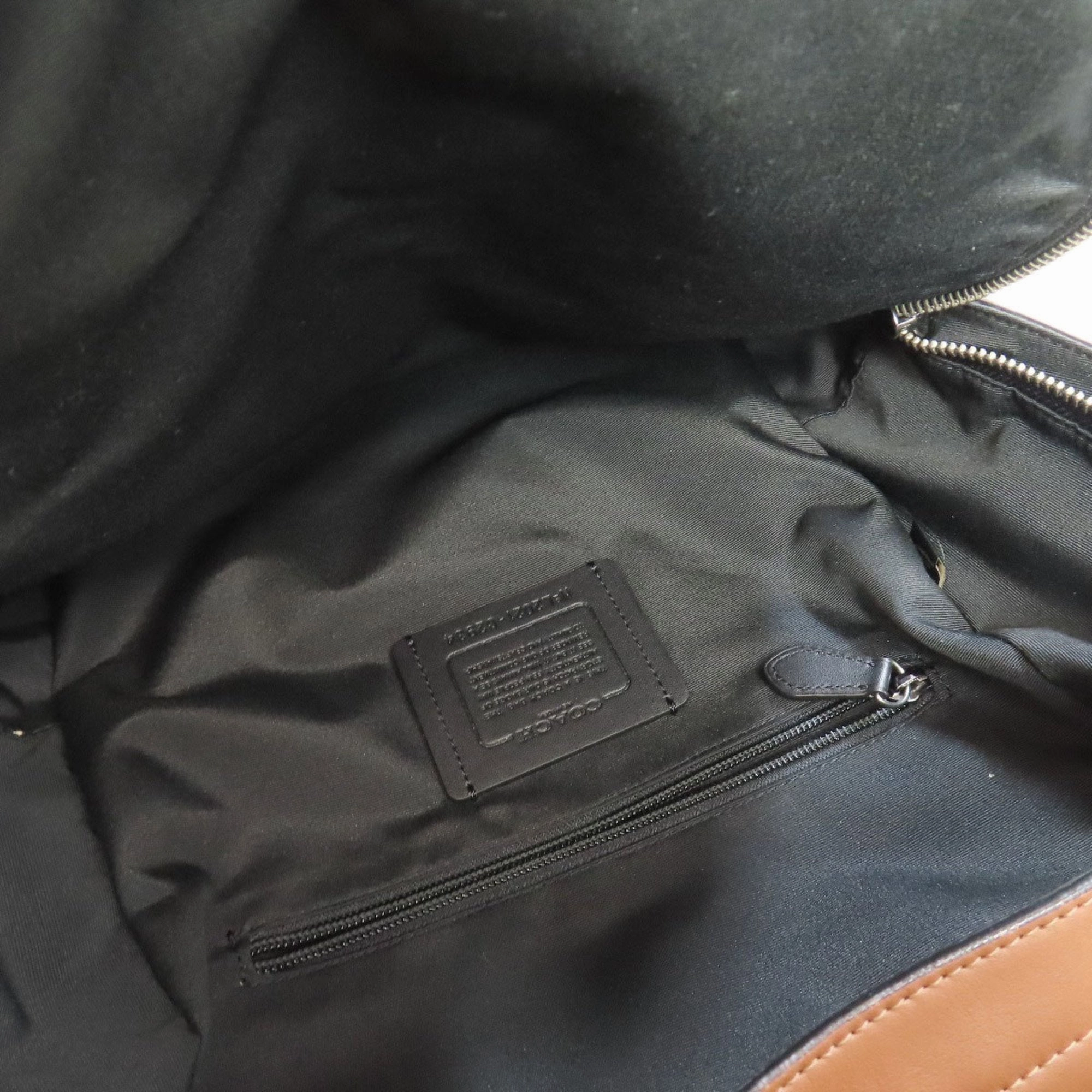 Coach  Leather Backpack (Pre-Owned)