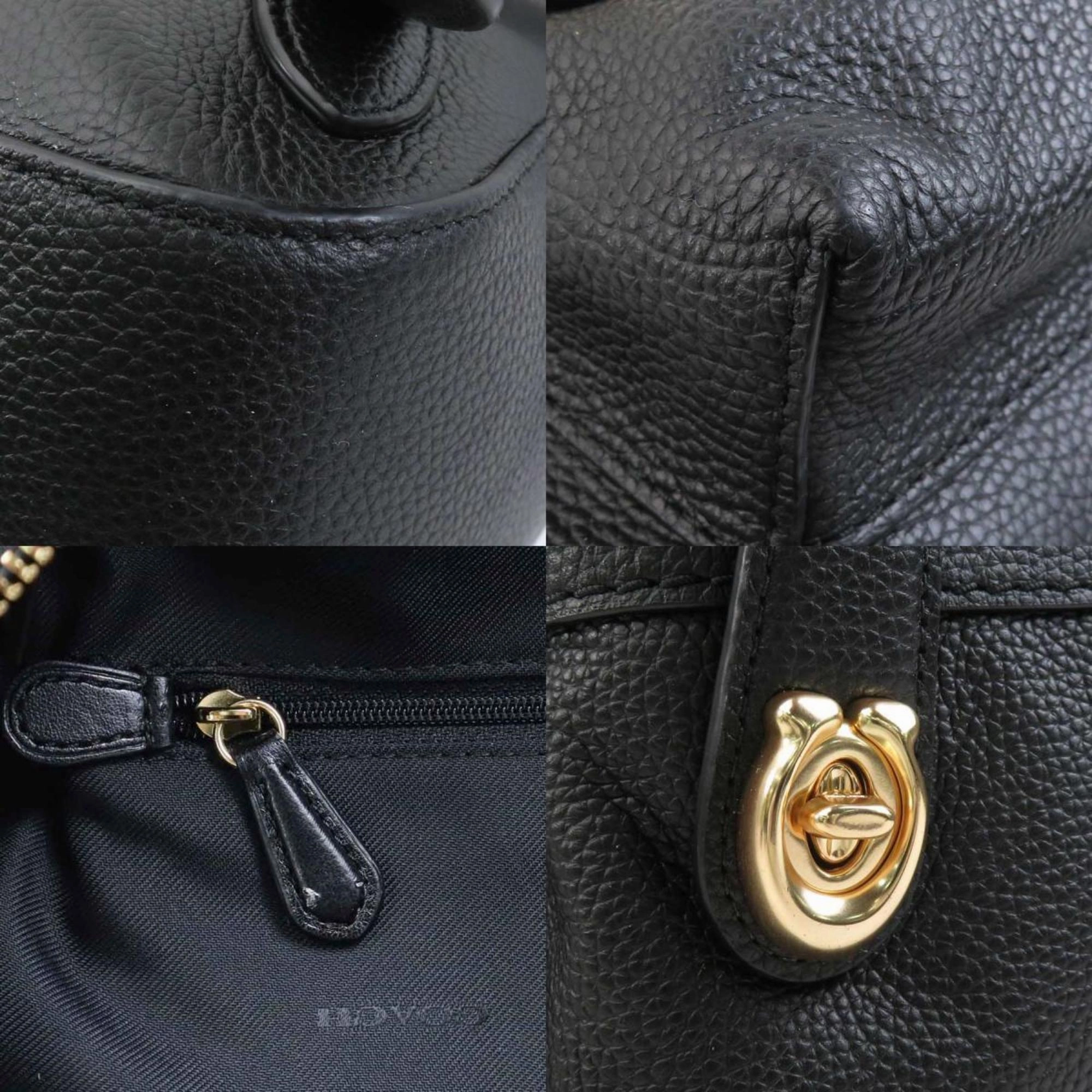 Coach Leather Backpack (Pre-Owned)