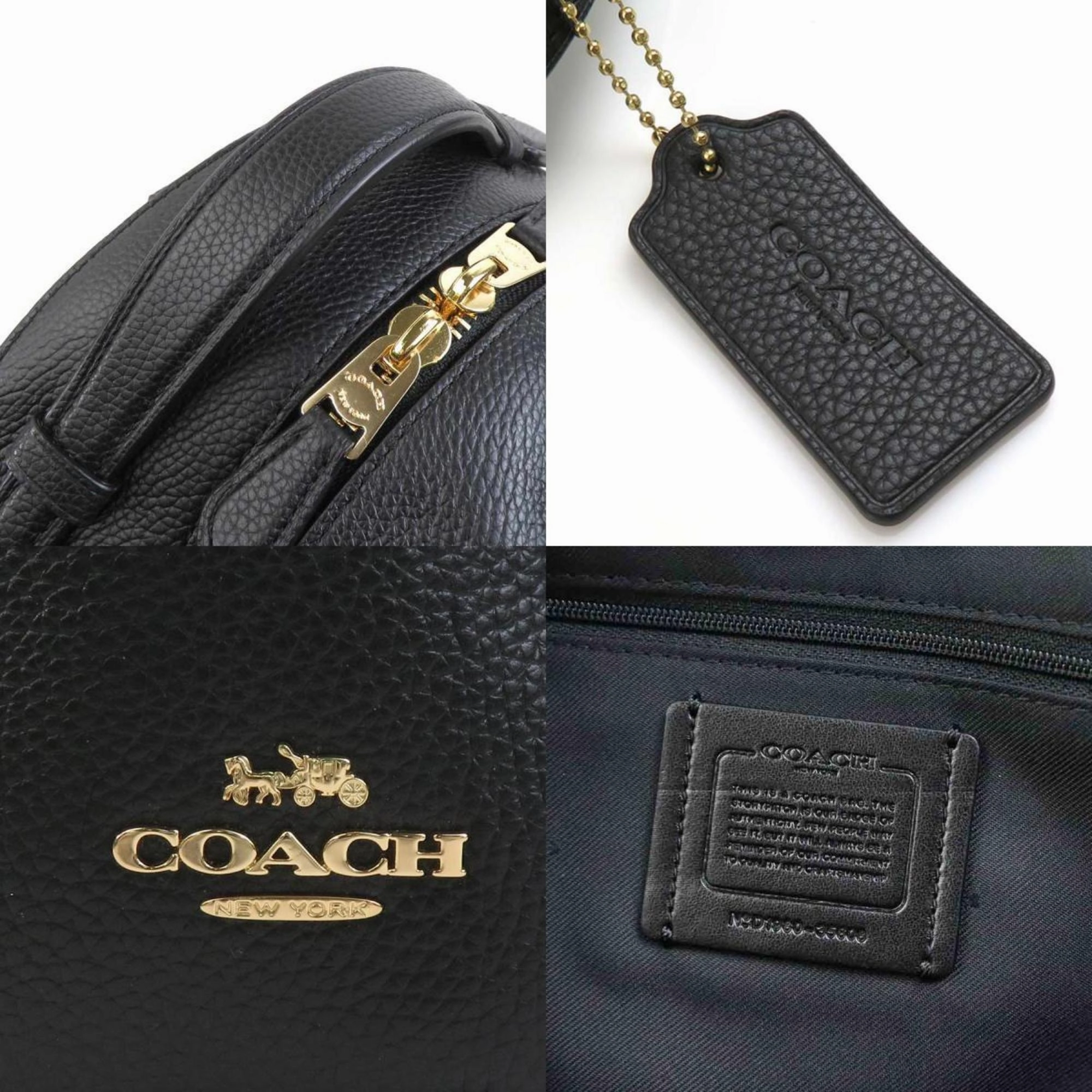 Coach Leather Backpack (Pre-Owned)