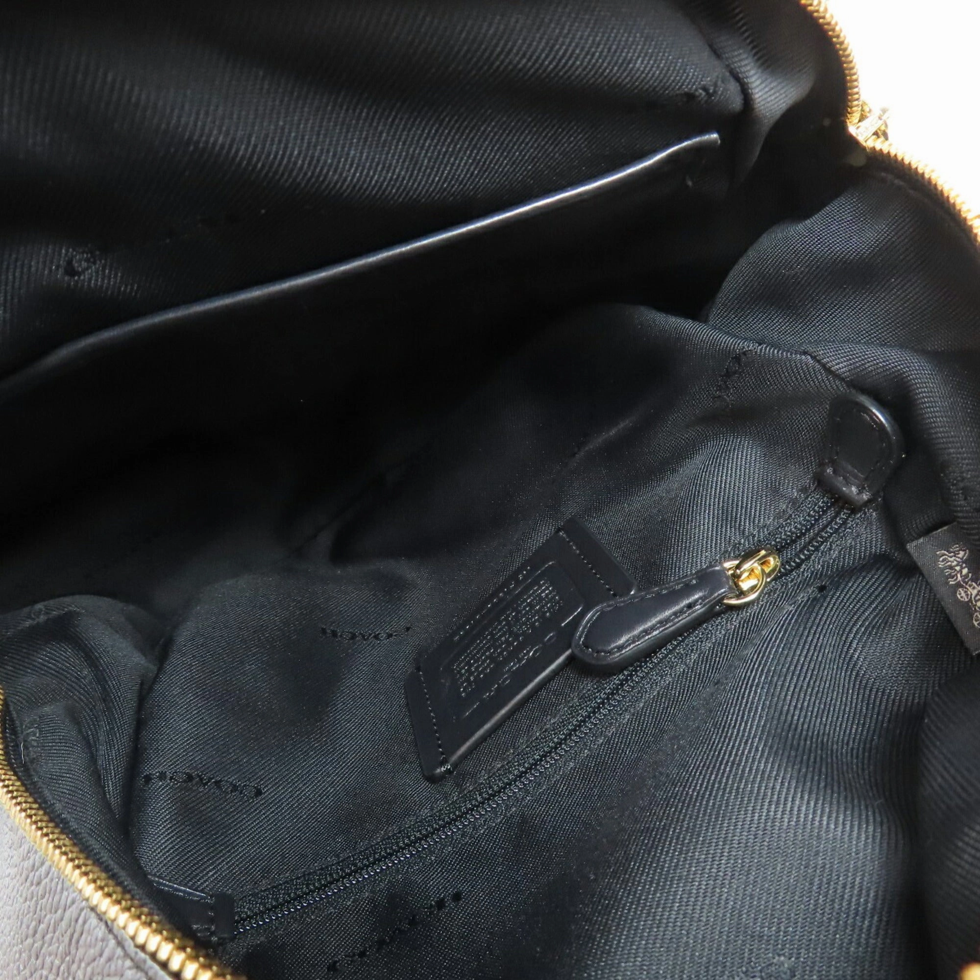 Coach  Leather Backpack (Pre-Owned)