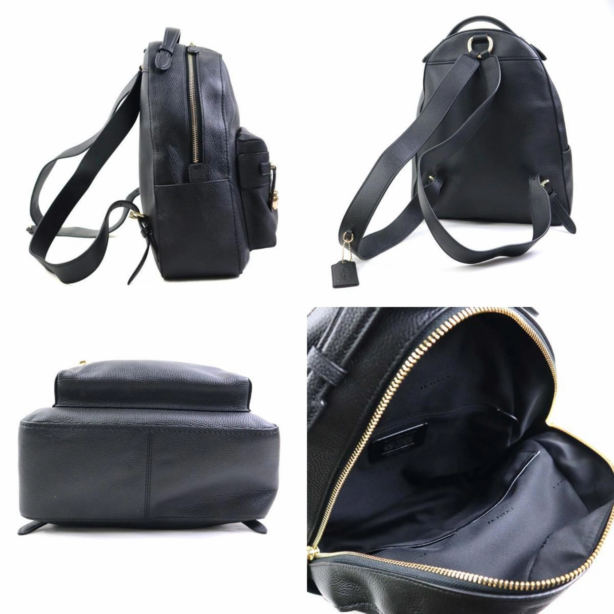 Coach Leather Backpack (Pre-Owned)