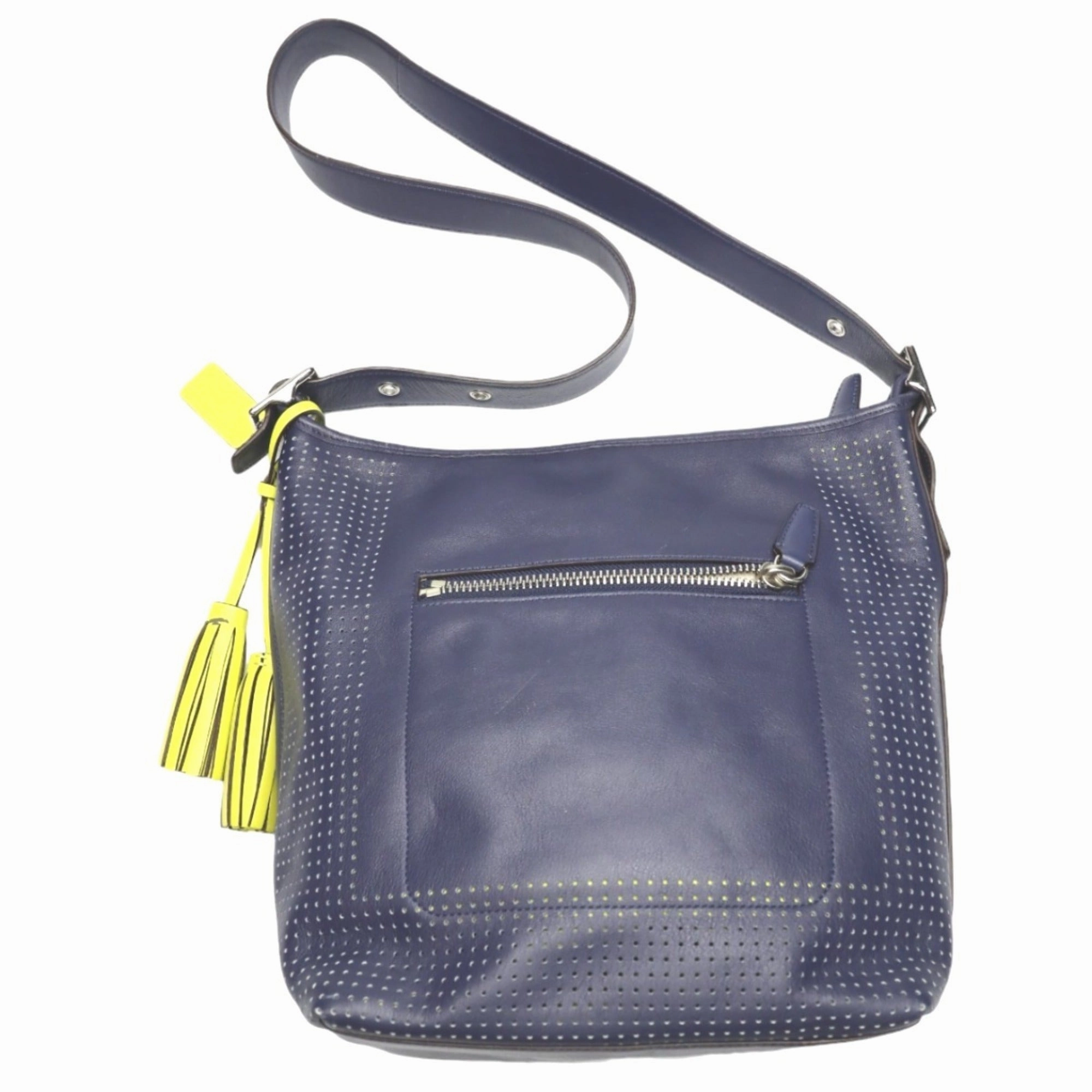 Coach  Leather Shoulder Bag (Pre-Owned)