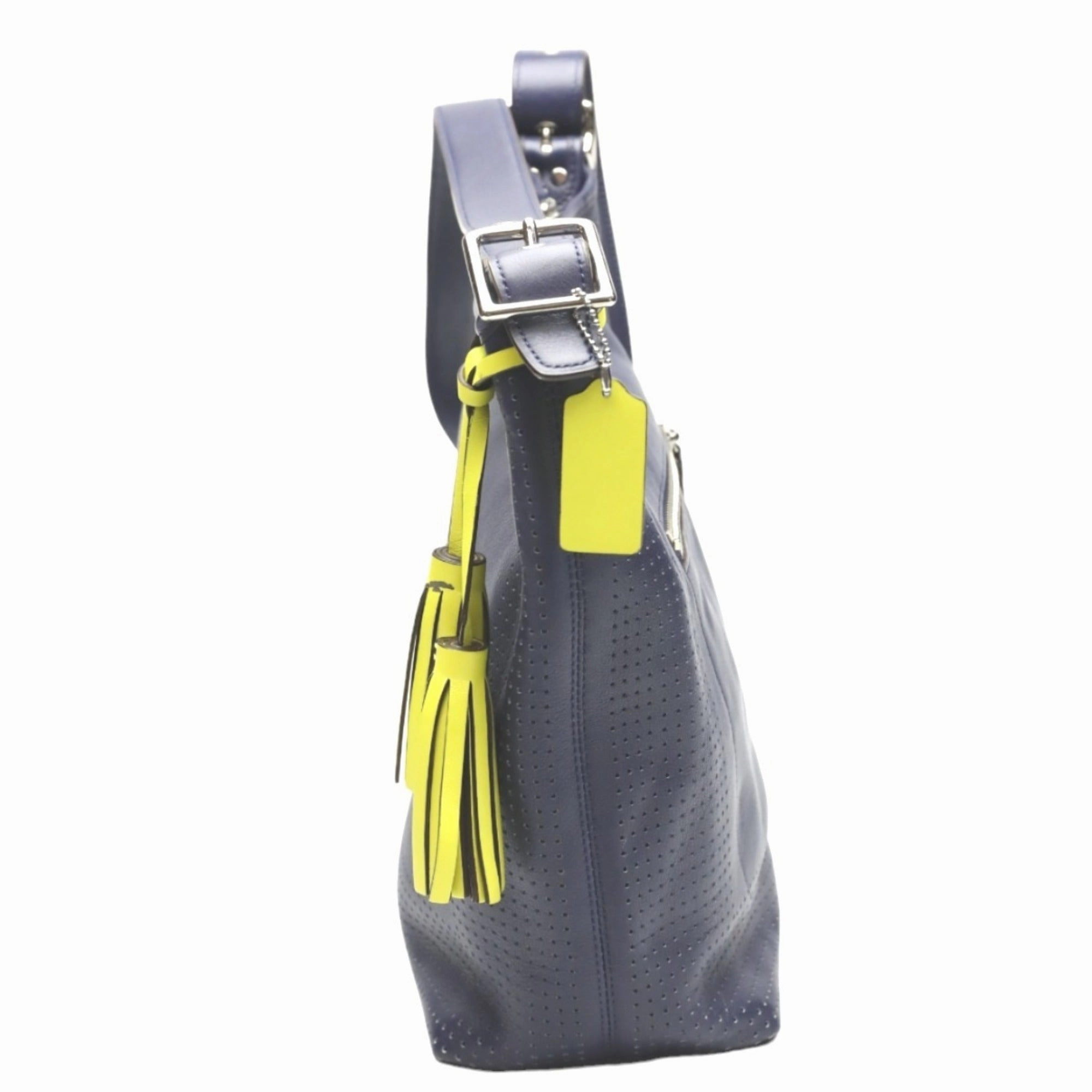 Coach  Leather Shoulder Bag (Pre-Owned)