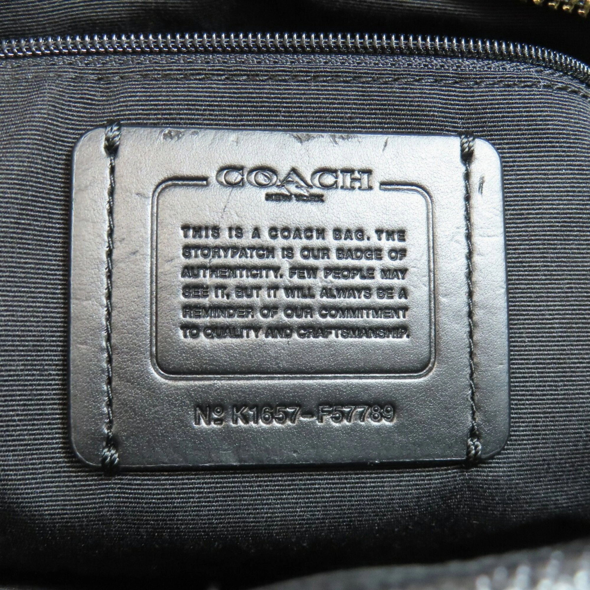 Coach Leather Tote Bag (Pre-Owned)