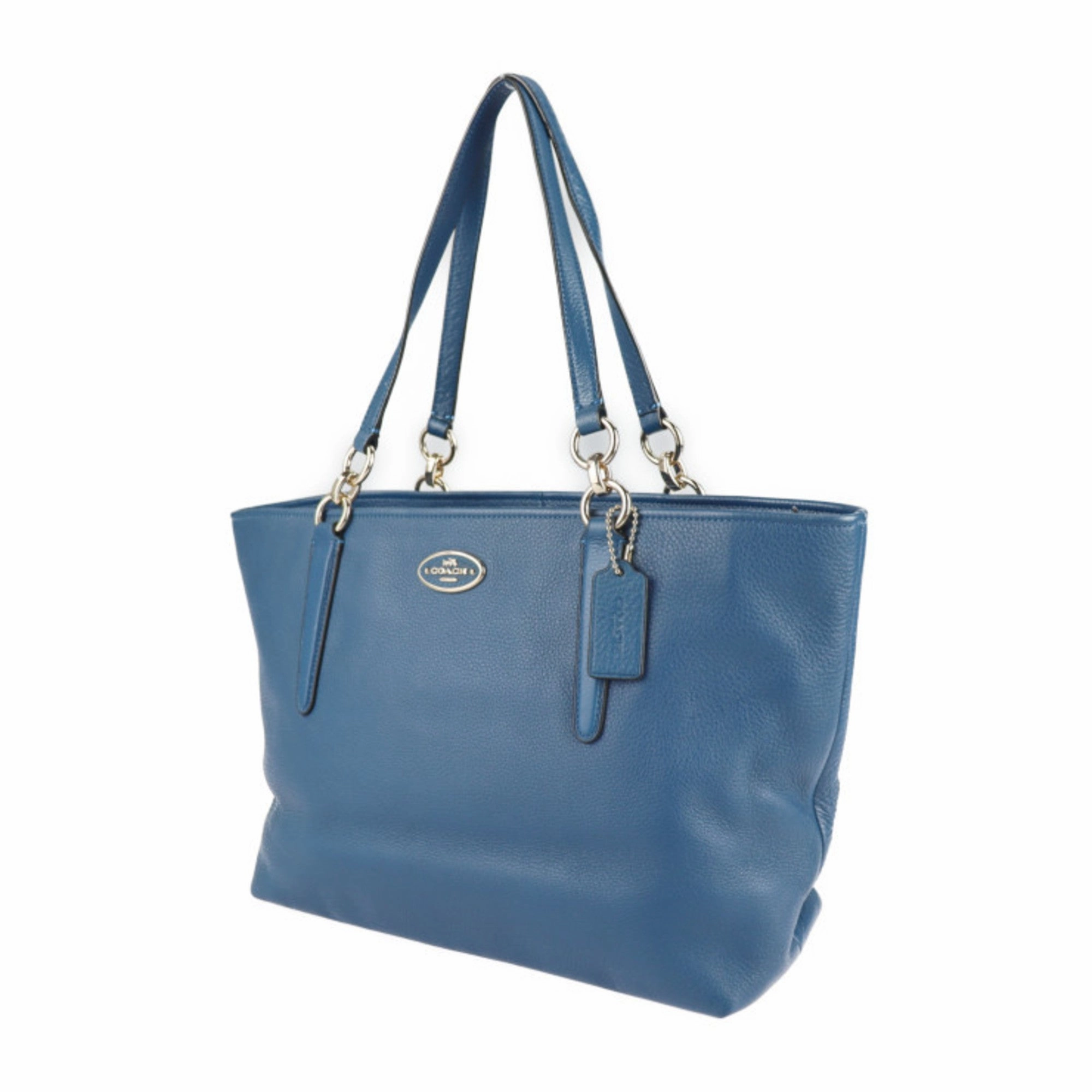 Coach  Leather Tote Bag (Pre-Owned)