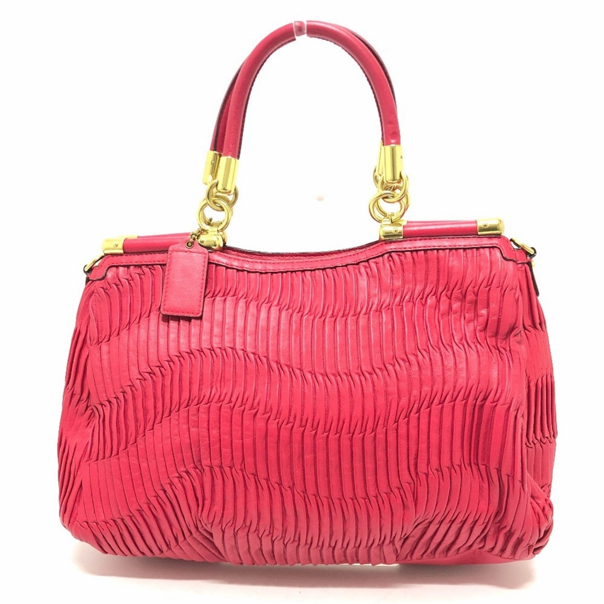 Coach Leather Tote Bag (Pre-Owned)