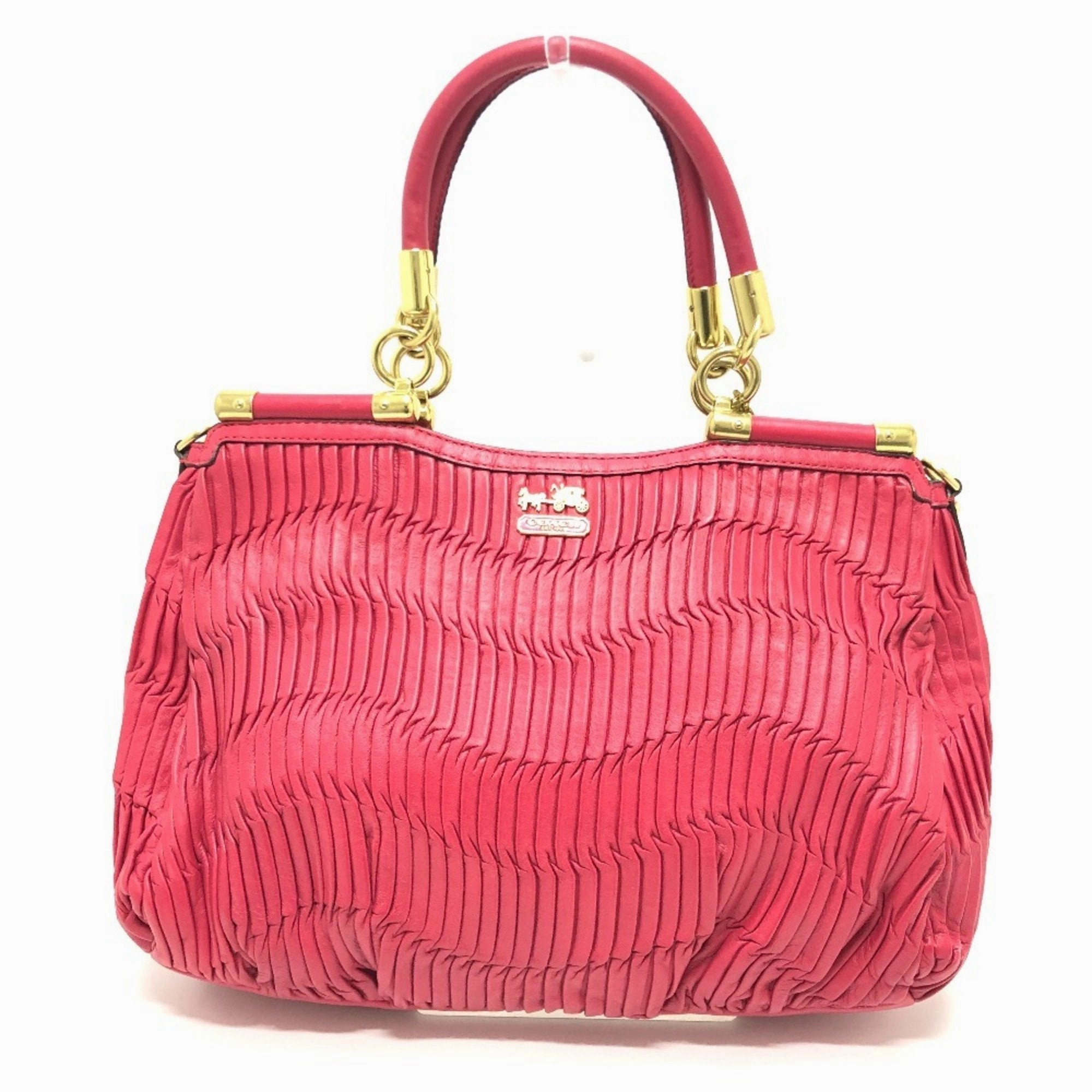 Coach Leather Tote Bag (Pre-Owned)