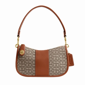 Coach Originals Mini Signature Jacquard Swinger Bag